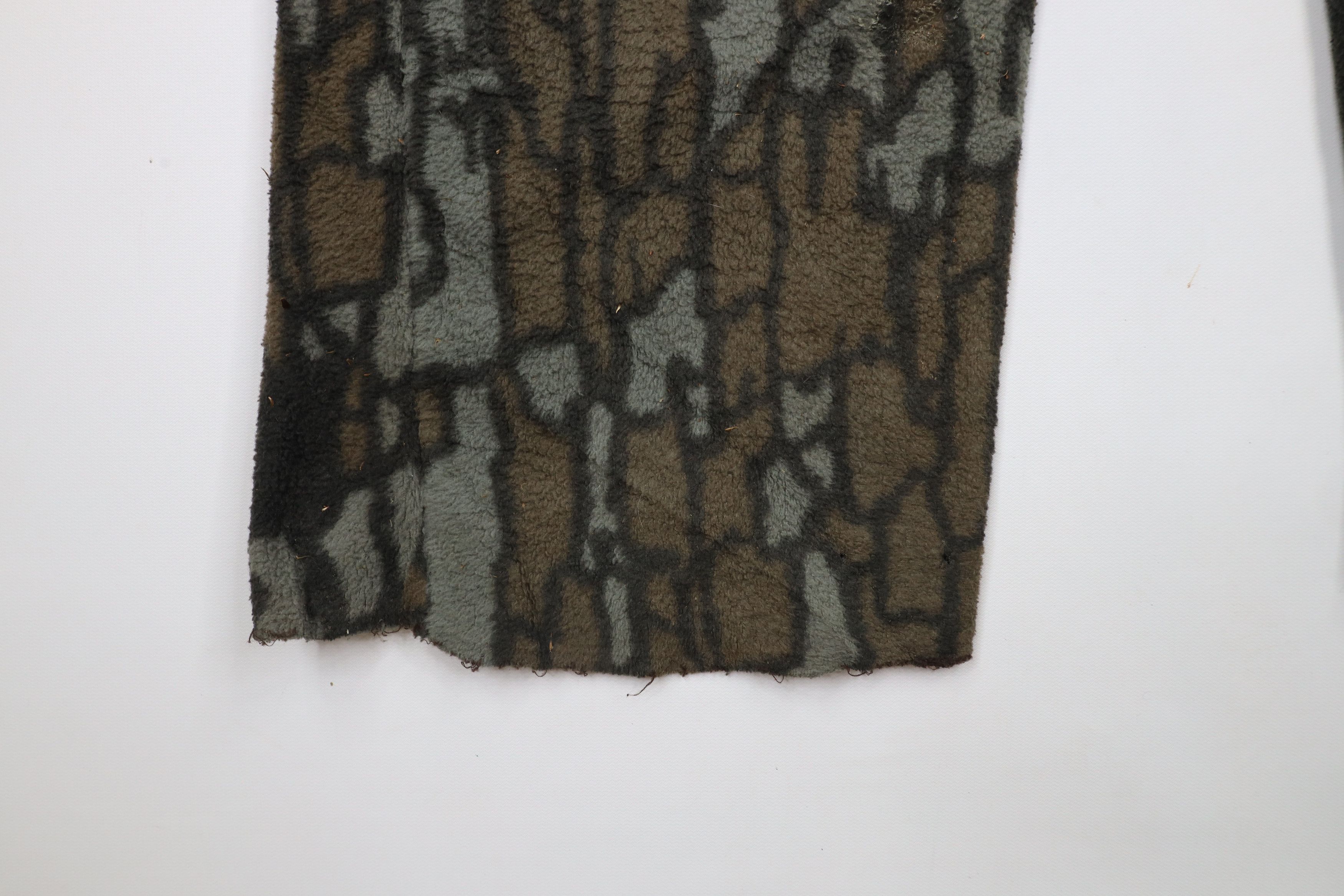 Vintage Vintage 90s Streetwear Trebark Camouflage Fleece Pants USA Size US 34 / EU 50 - 6 Thumbnail