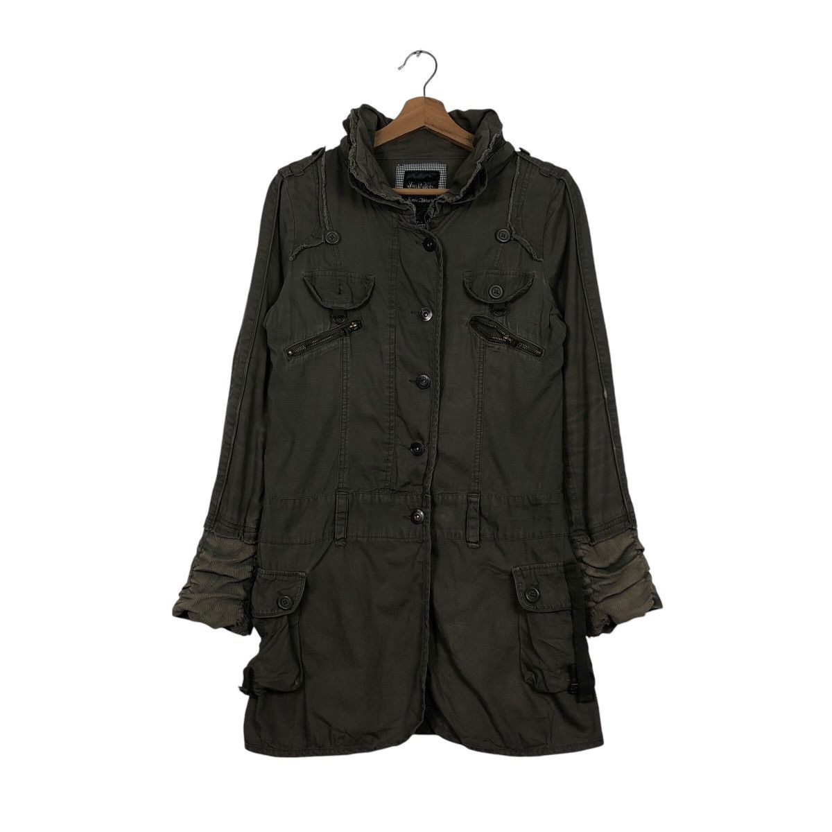 Japanese Brand × Von Dutch 📌Vintage Parka Biker Jacket Von Dutch Bondage Parachute Size US L / EU 52-54 / 3 - 2 Thumbnail