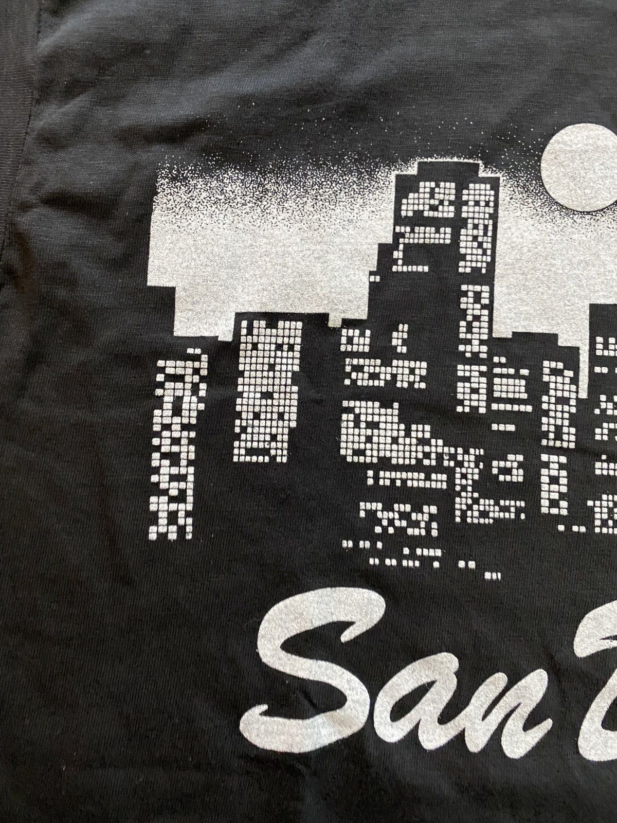 Vintage Vintage 80’s San Diego Skyline Black Single Stitch Tee Size US L / EU 52-54 / 3 - 2 Thumbnail