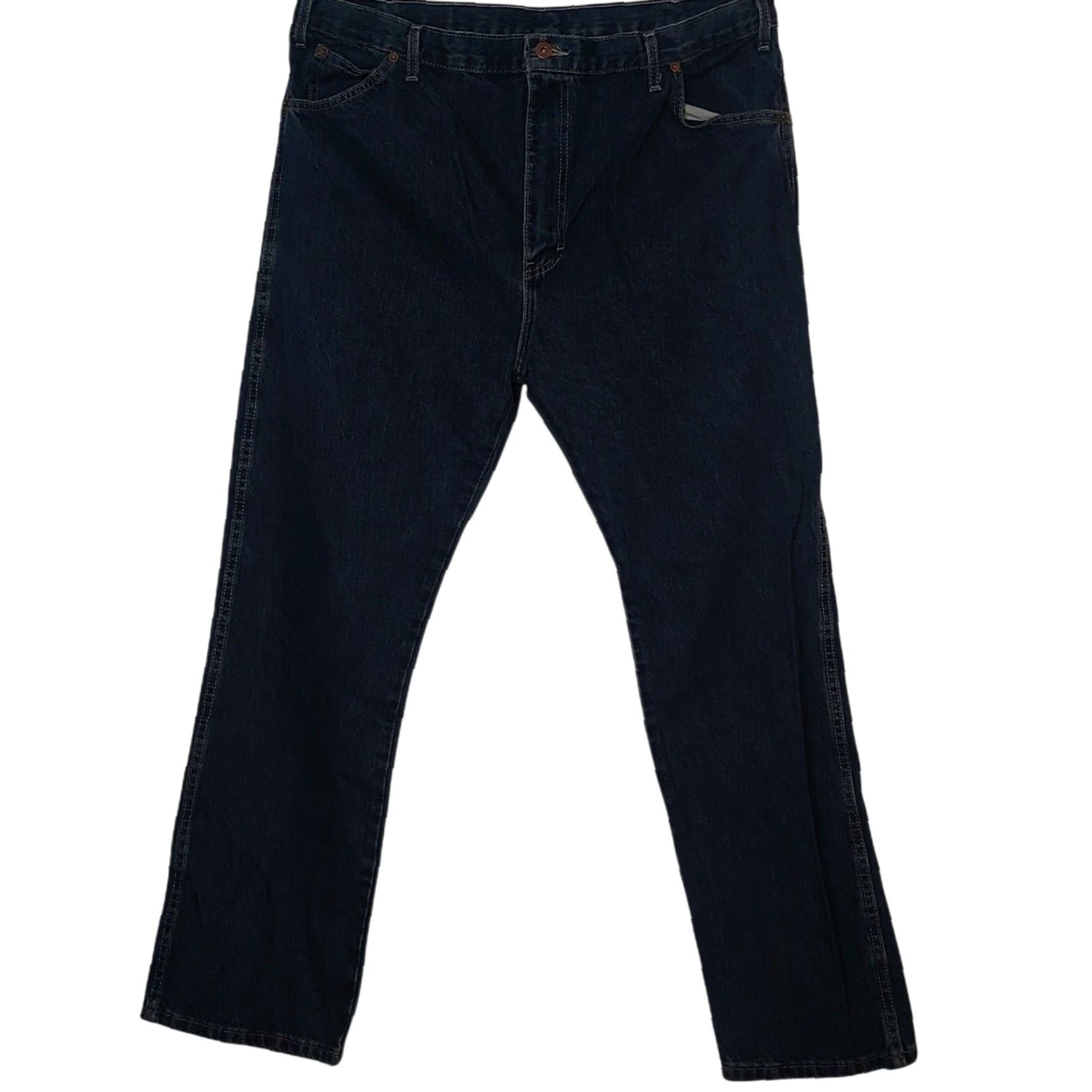 Dickies Dickies Jeans Men 40 x 32 Regular Dark Blue Wash Indigo Workwear Classic Work Denim Pants Straight Relaxed 5-Pocket Mens Blue Size US 40 / EU 56 - 2 Thumbnail
