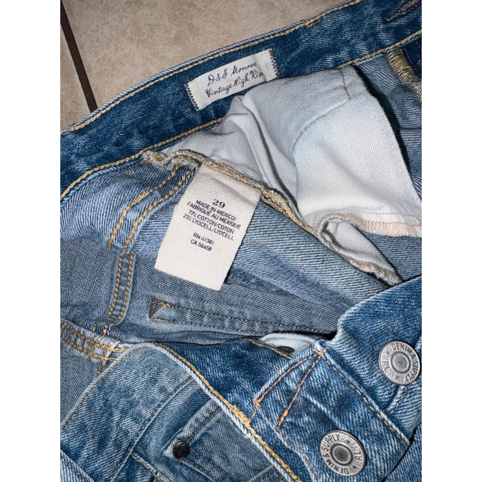Ralph Lauren Polo Ralph Lauren denim & supply women’s Monroe high Size 29" - 5 Thumbnail