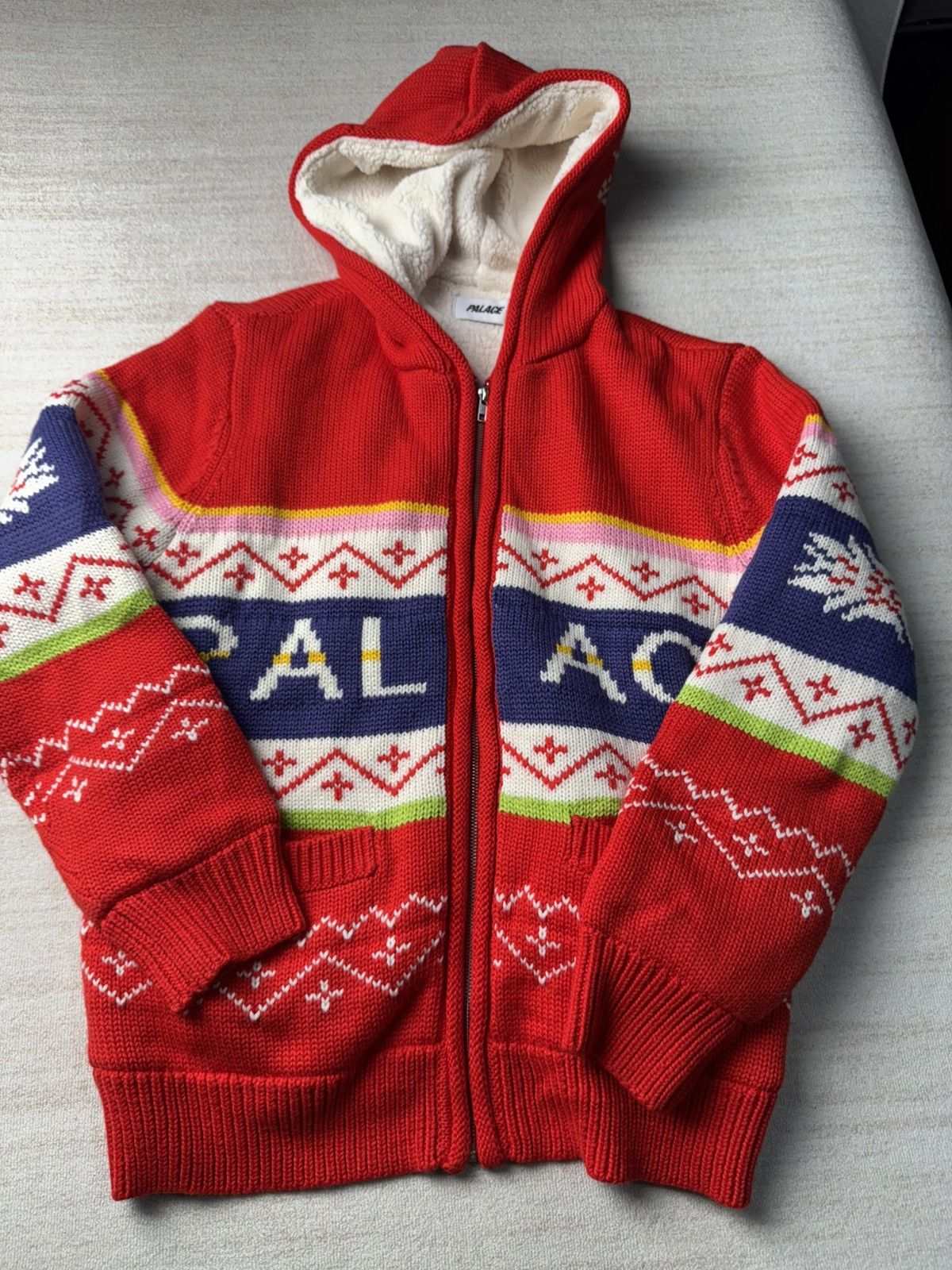 Palace Loves me hooded knit Size US L / EU 52-54 / 3 - 2 Thumbnail
