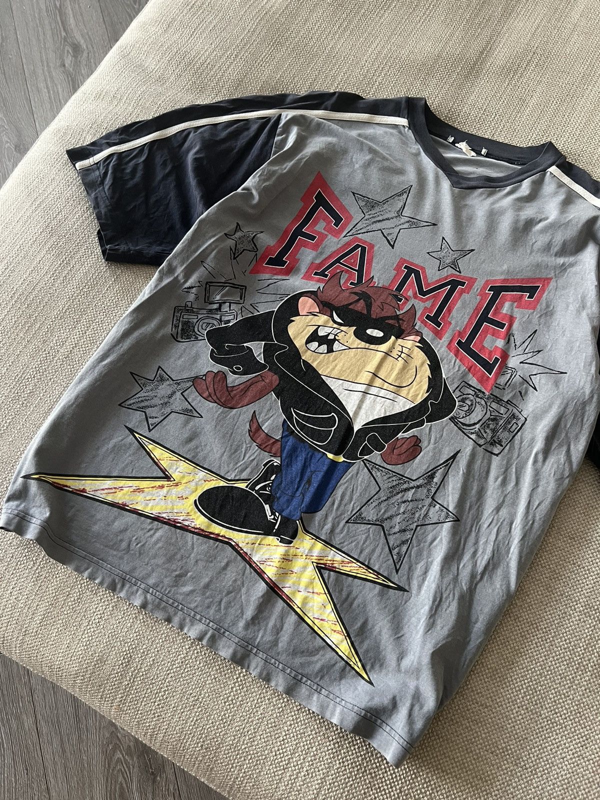 Vintage × Warner Bros Vintage 💥 Warner Bros Taz T-Shirt Movie Size US L / EU 52-54 / 3 - 5 Thumbnail