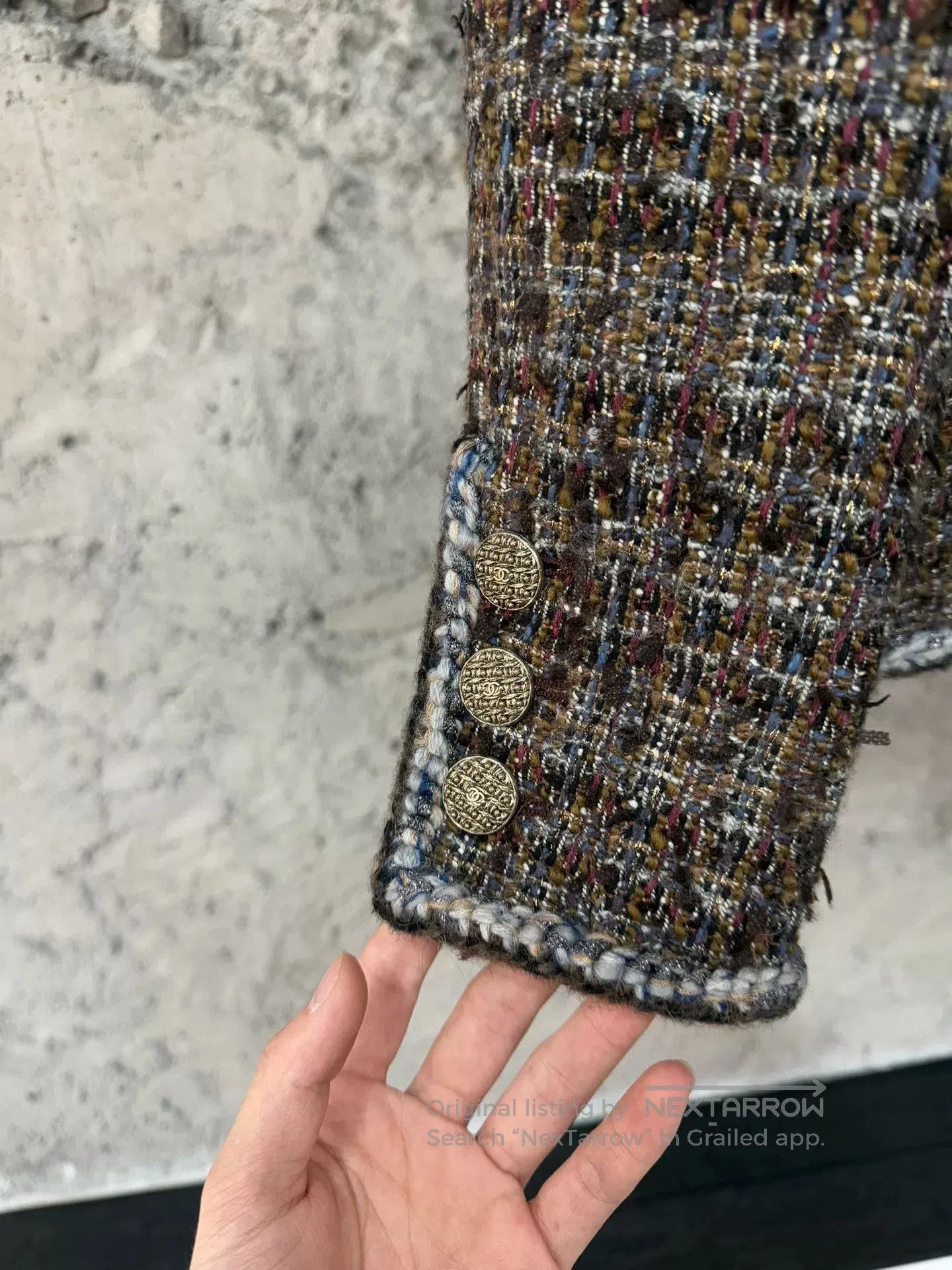 Chanel Chanel Forest Tweed Jacket. Size US S / EU 44-46 / 1 - 5 Thumbnail