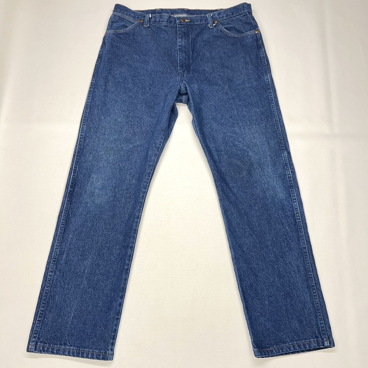 Wrangler Wrangler Jeans Blue Cowboy Cut Slim Denim Western 936DEN Size US 40 / EU 56 - 1 Thumbnail