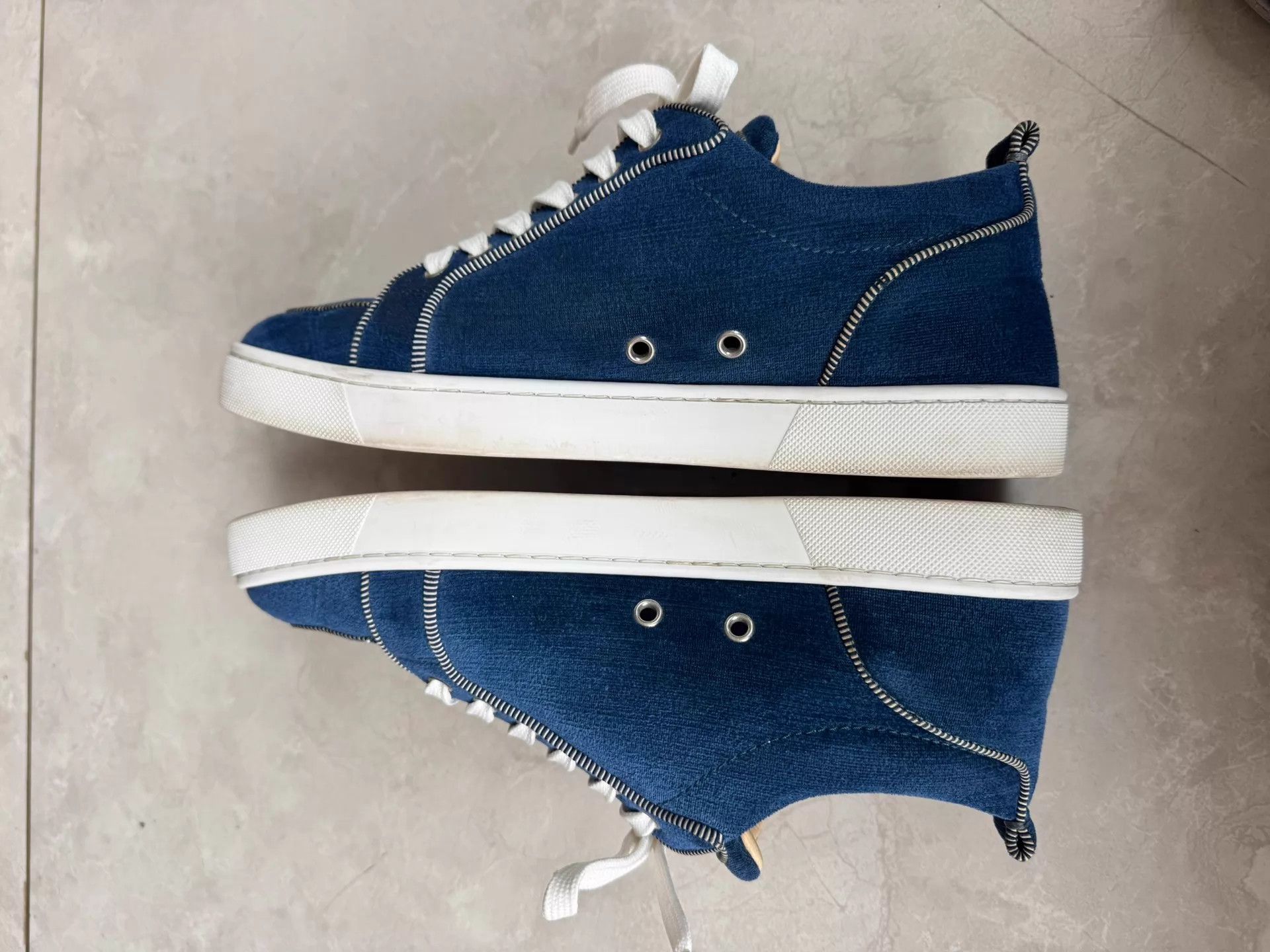 Christian Louboutin CL men's 42 skate shoes like new runs 1 big Size US 9 / EU 42 - 6 Thumbnail
