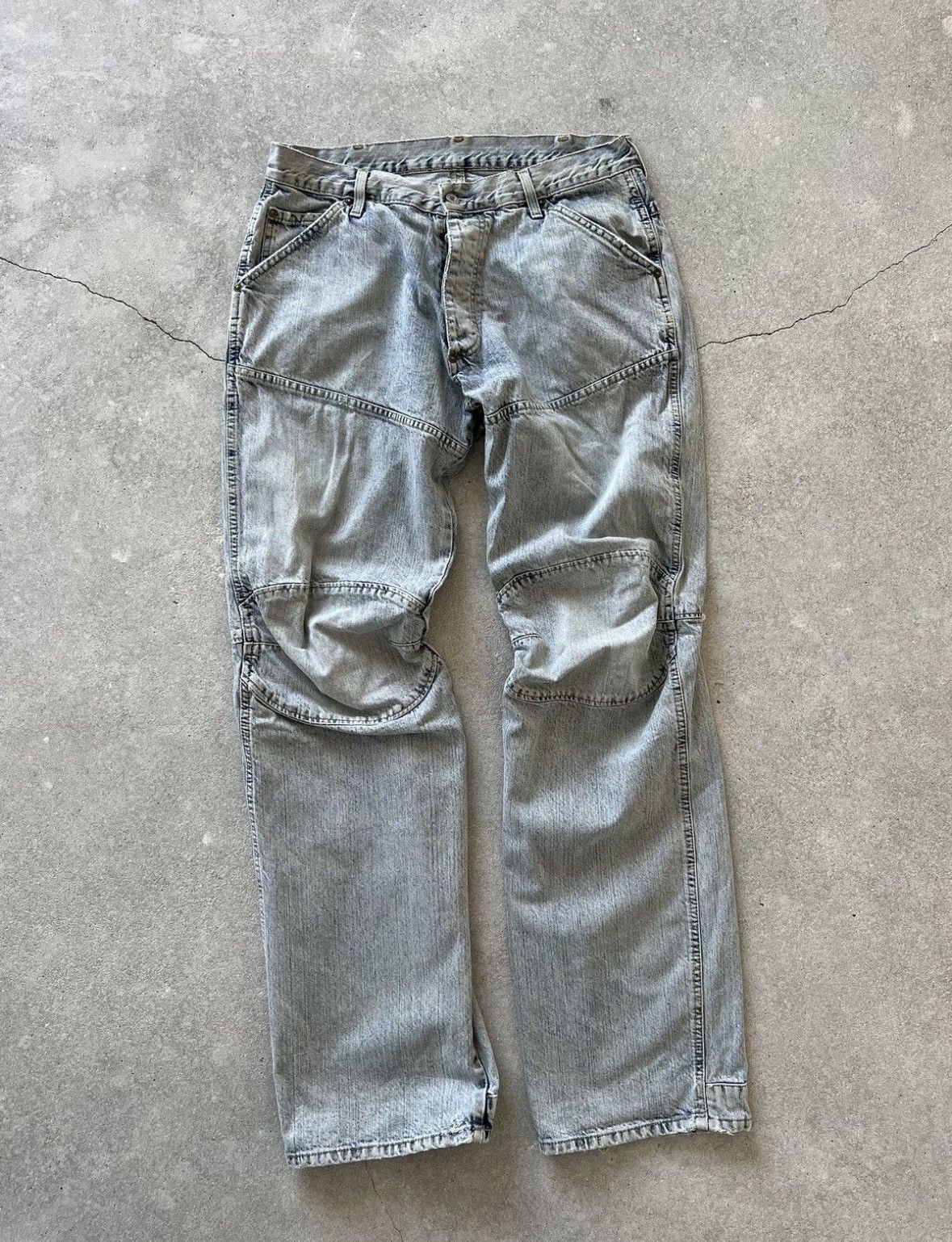 G-Star Vintage G Star Denim Jeans Size US 34 / EU 50 - 9 Thumbnail
