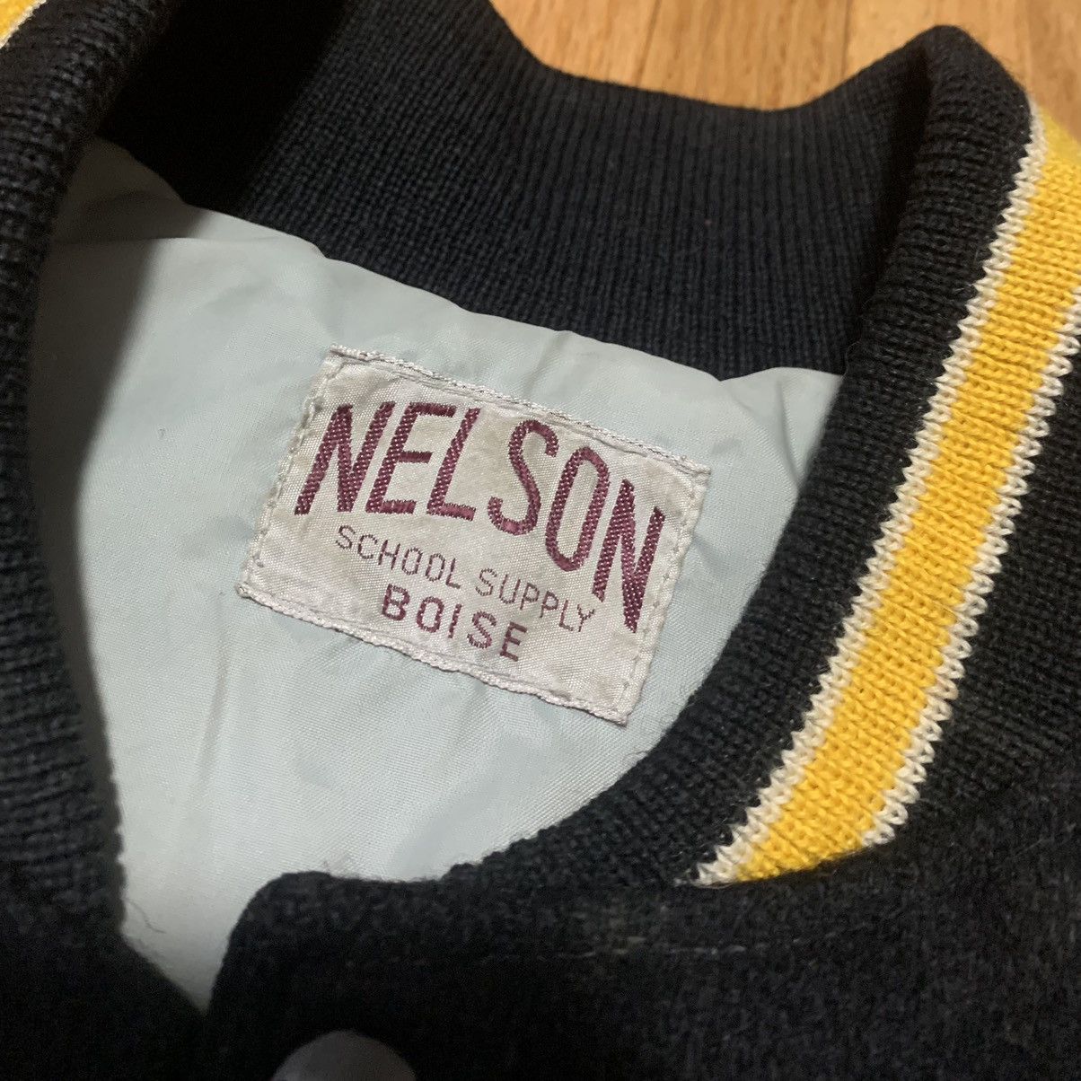 Vintage 1992 Bishop Kelly Idaho High School Letterman Jacket Size US L / EU 52-54 / 3 - 5 Thumbnail