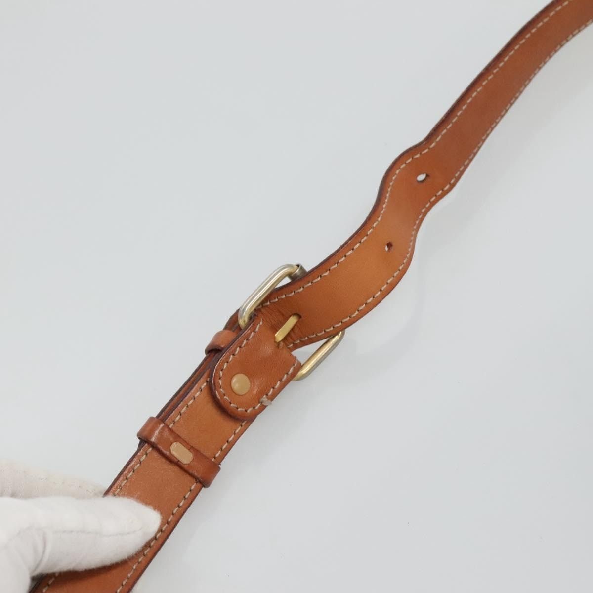 Celine CELINE Macadam Canvas Shoulder Bag Pvc Leather Brown Size ONE SIZE - 8 Thumbnail