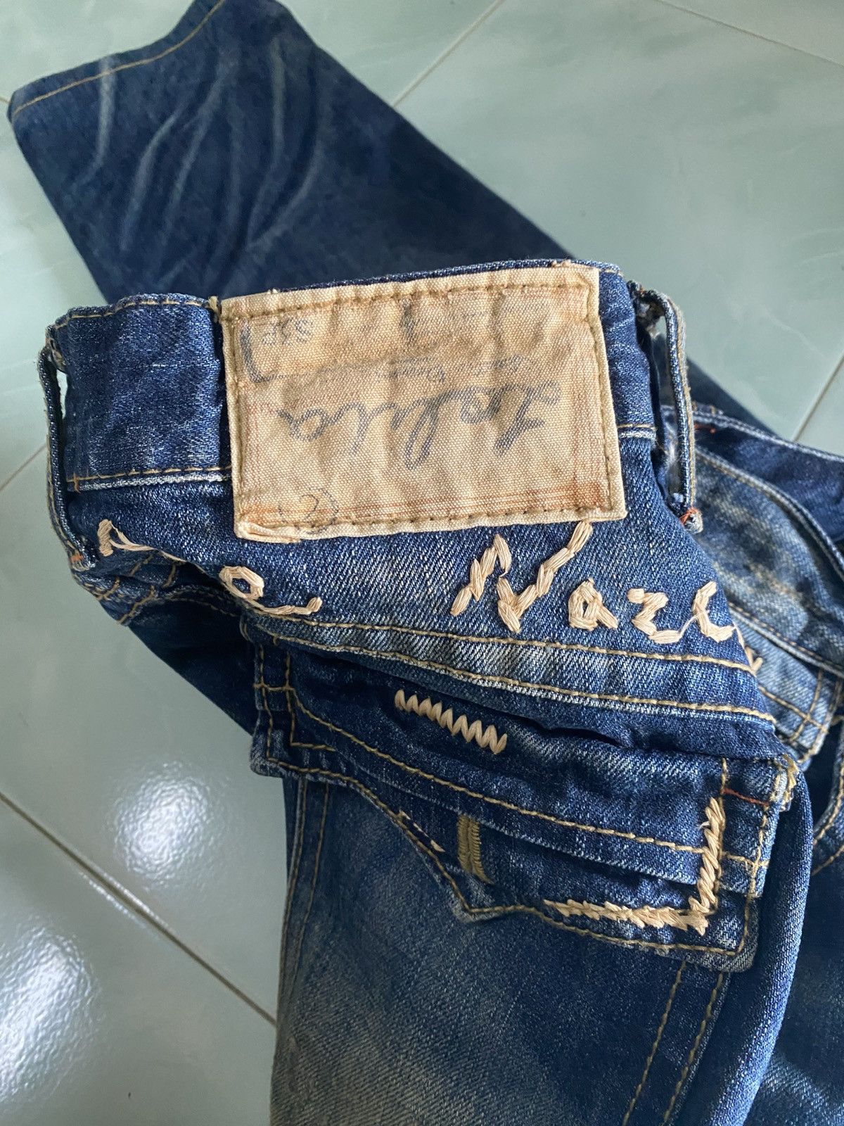 If Six Was Nine × Japanese Brand Vintage Exotic Denim Yoshimoto Nara x Lolita Size US 32 / EU 48 - 12 Thumbnail
