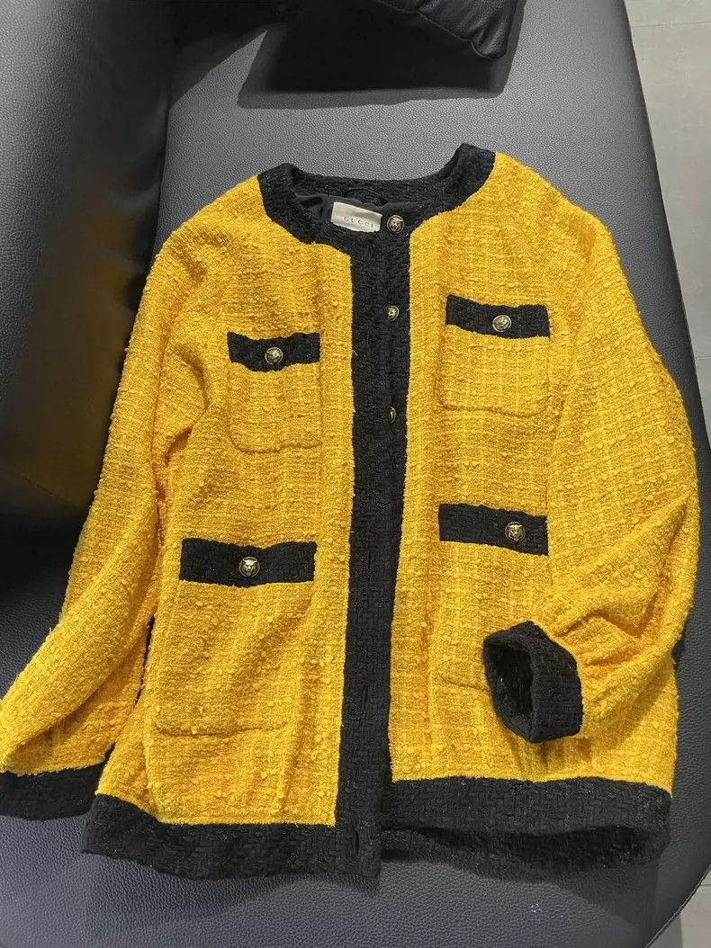 Gucci Tiger head button small fragrance jacket 2501-Nextarr