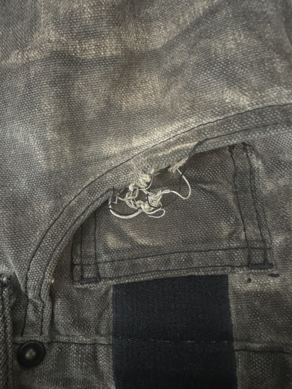 Rick Owens Rick Owens SLAB Burnt Denim Size US 28 / EU 44 - 7 Thumbnail