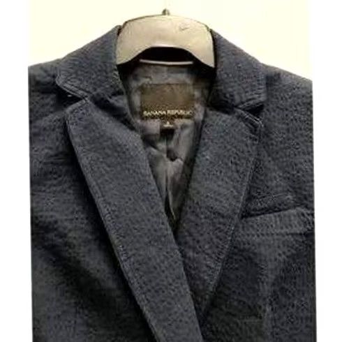 Banana Republic Banana Republic Basic Jacket Womens 4 Blazer Navy Double Breasted Professional Carrier Size S / US 4 / IT 40 - 3 Thumbnail