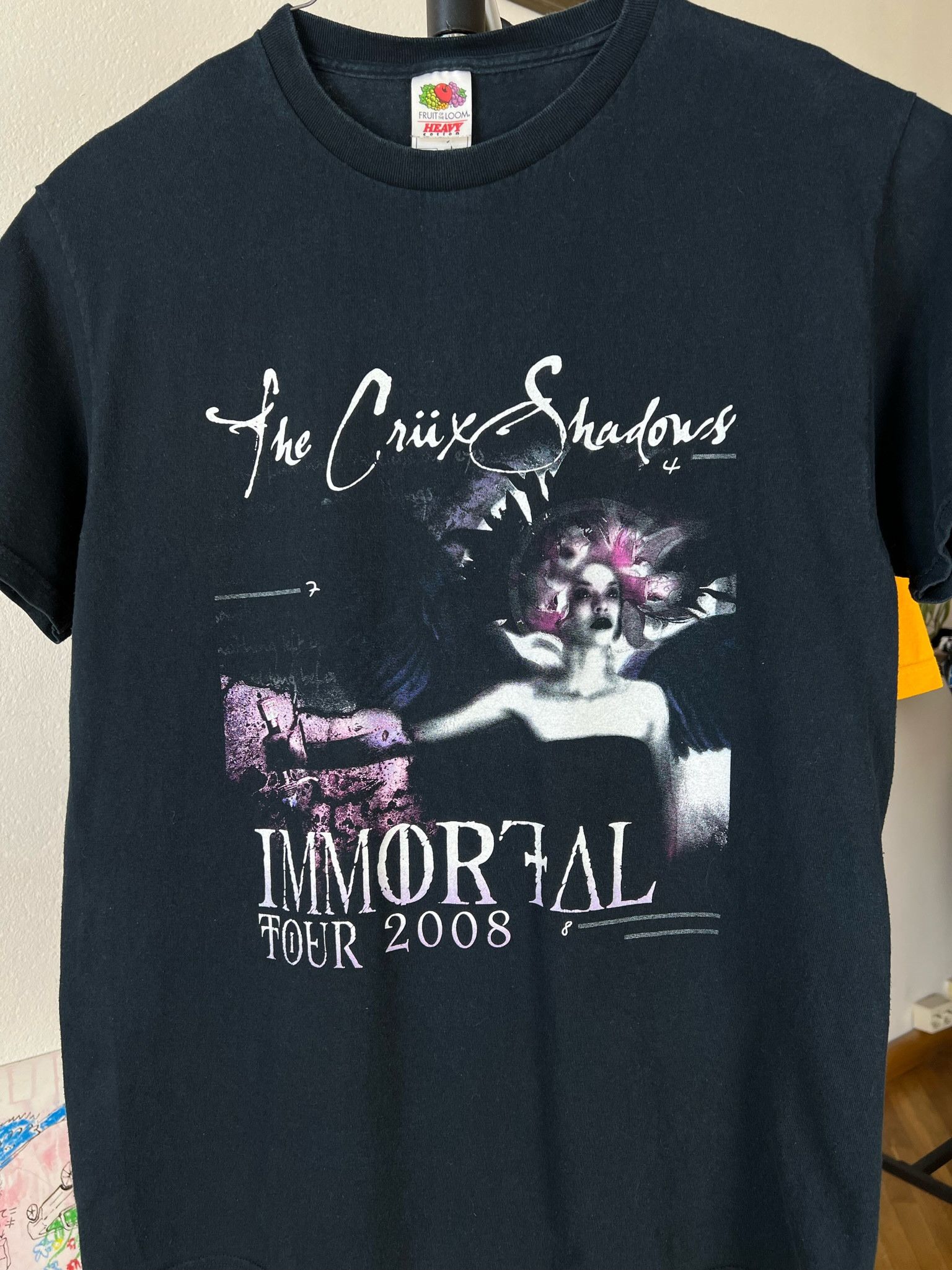Band Tees × Vintage Vintage Ultra Rare The Cruxshadows Band Tee Alternative Rock Size US L / EU 52-54 / 3 - 4 Thumbnail