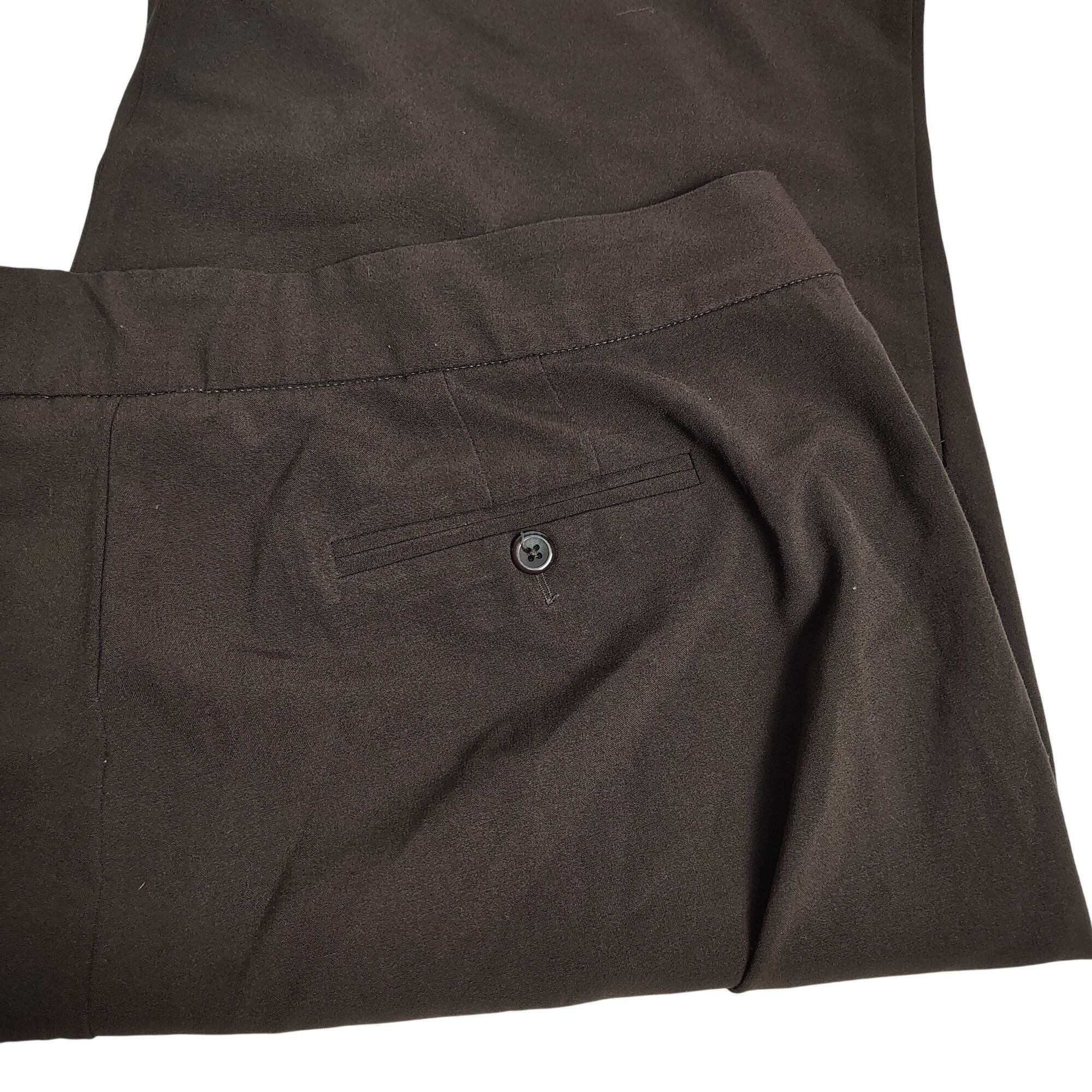 Croft & Barrow Croft & Barrow Womens 22W Brown Polyester Rayon Blend Dress Size 42" / US 20 - 4 Thumbnail