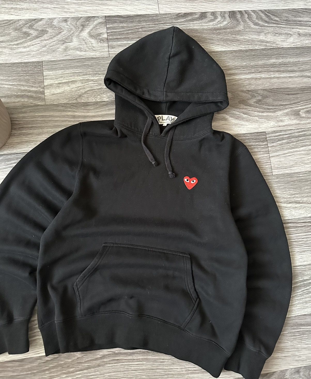 Comme des Garcons Comme des Garcons Black Small Heart Hoodie Japan hype size L Size US L / EU 52-54 / 3 - 1 Thumbnail