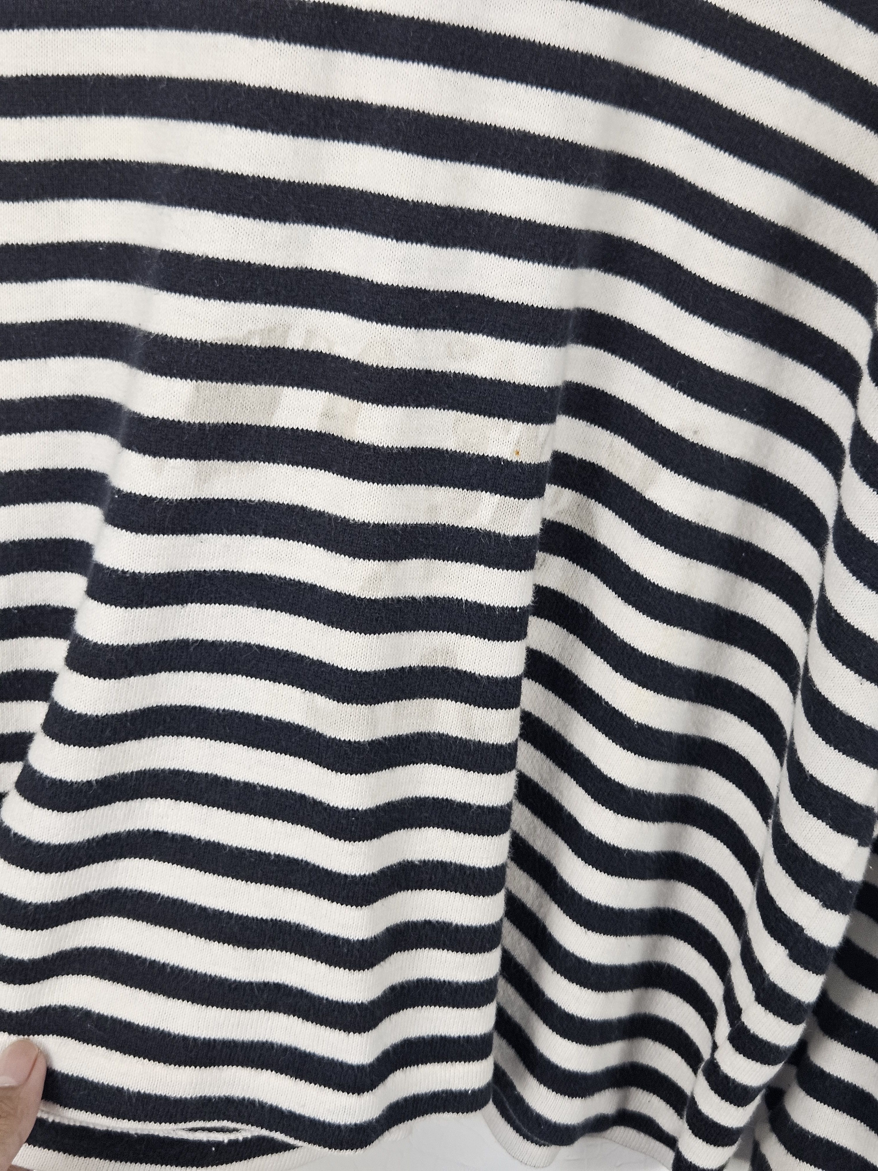 Issey Miyake Issey Miyake Tsumori Chisato IS Stripe Hoodie Sweater Size US XL / EU 56 / 4 - 7 Thumbnail