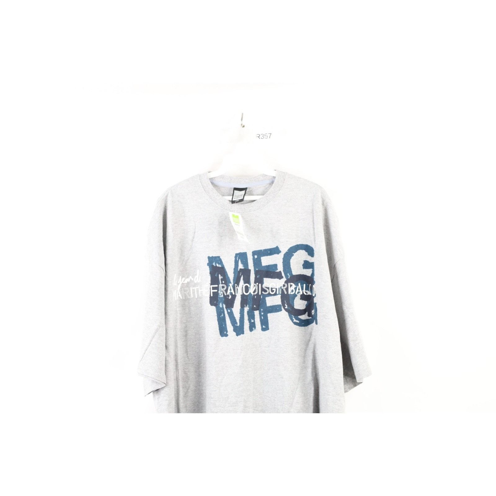 Marithe + Francois Girbaud × Vintage NOS Vintage 90s Marithe Francois Girbaud Baggy T-Shirt 3XL Size US XXL / EU 58 / 5 - 2 Thumbnail
