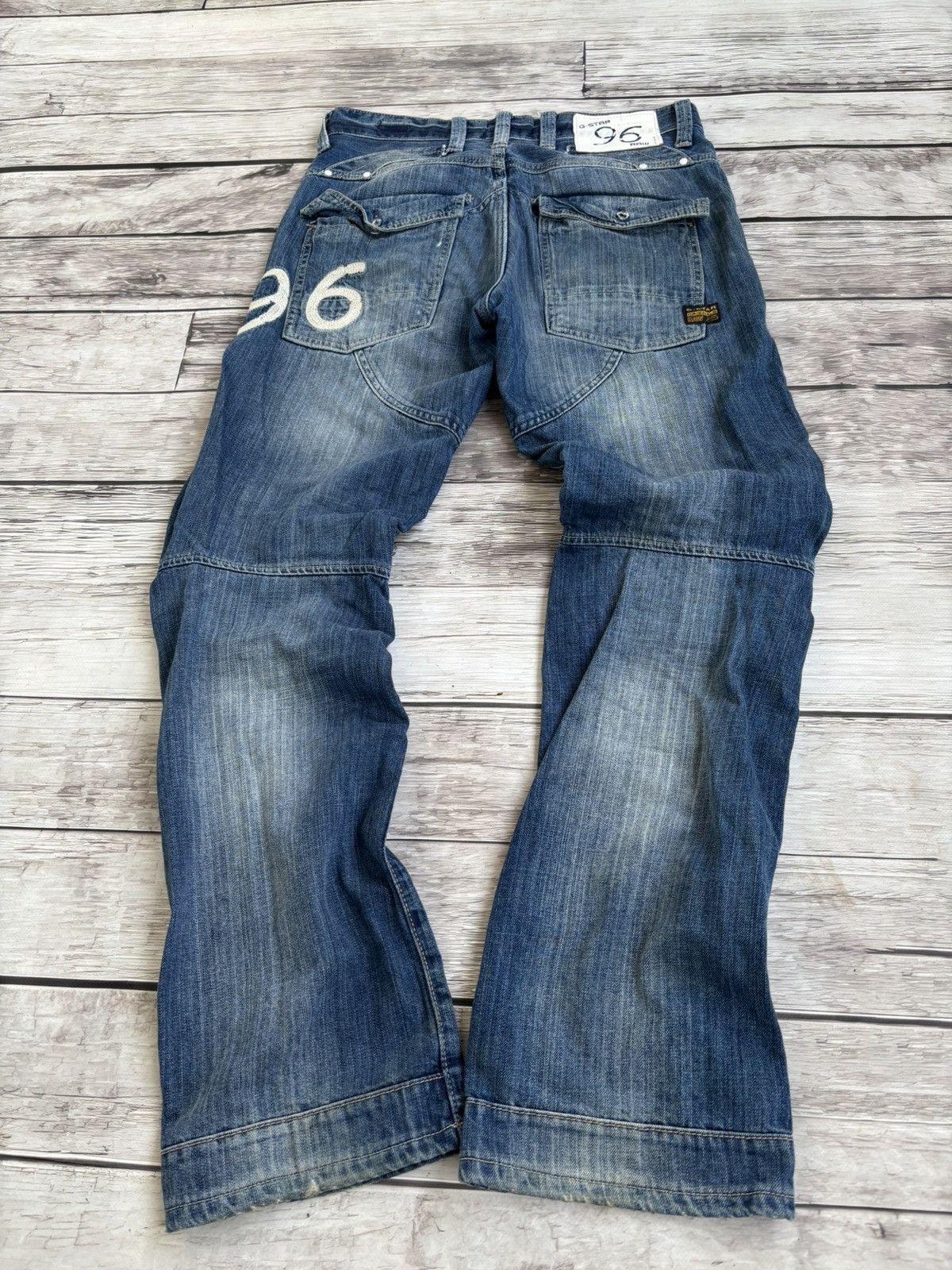 Japanese Brand Vintage G-Star Balenciaga Style Bondage Cargo Pants Size US 32 / EU 48 - 5 Thumbnail
