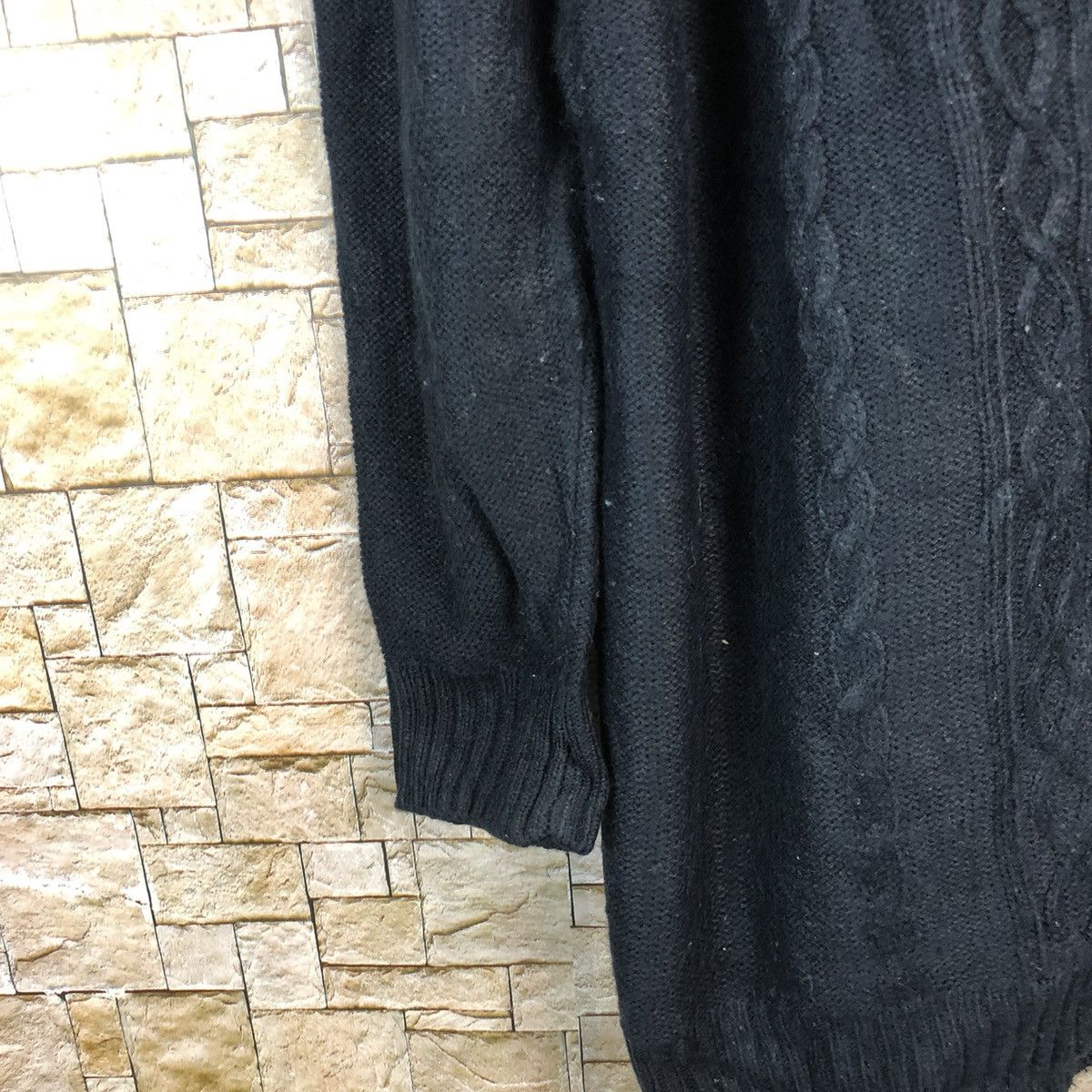 Vintage Japanese Brand Dark Blue Cardigan Knitwear #A684 Size US XL / EU 56 / 4 - 7 Thumbnail