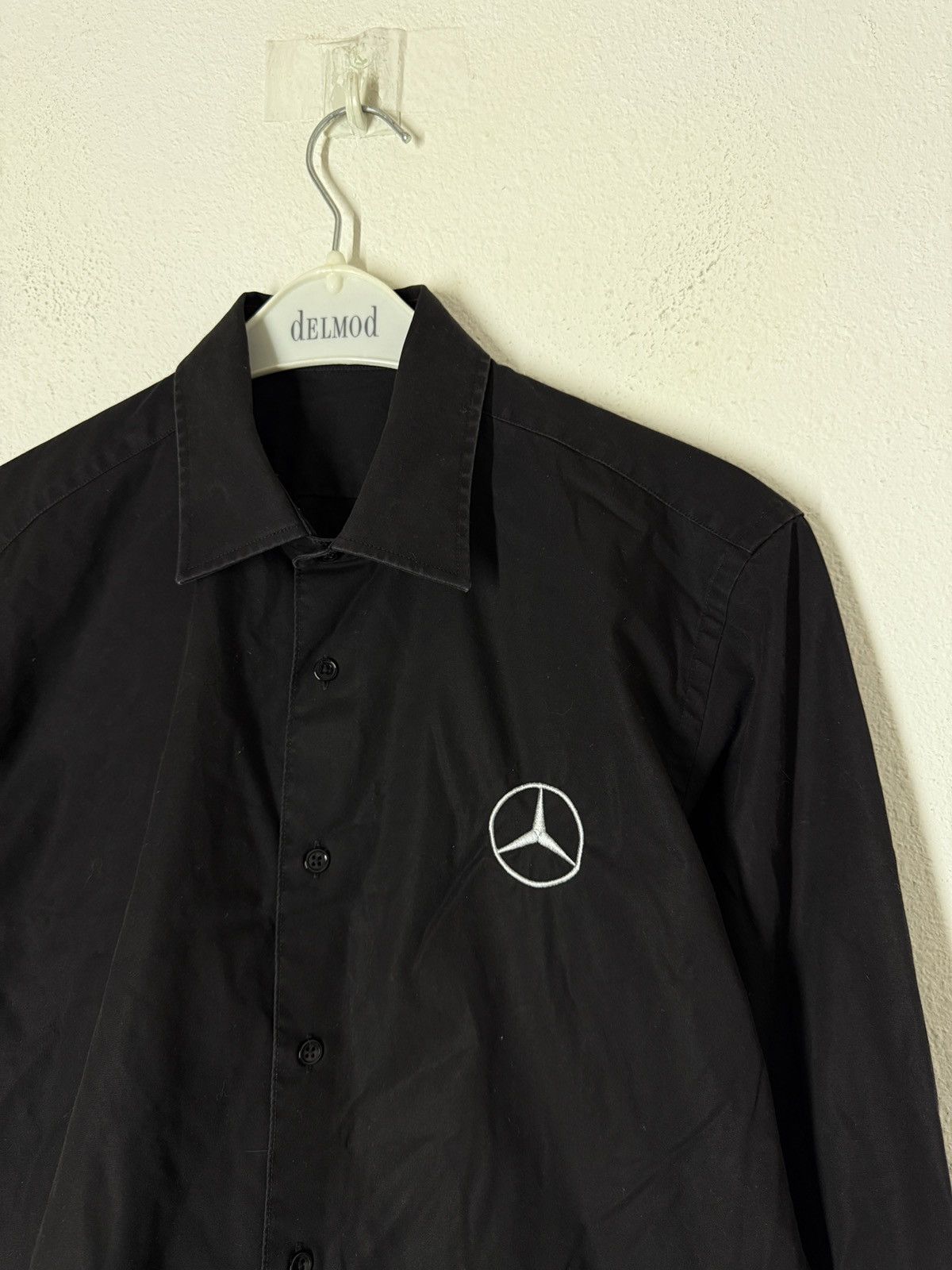 Mercedes-Benz Vintage Mercedes Benz shirt Bardusch black Size US L / EU 52-54 / 3 - 1 Thumbnail