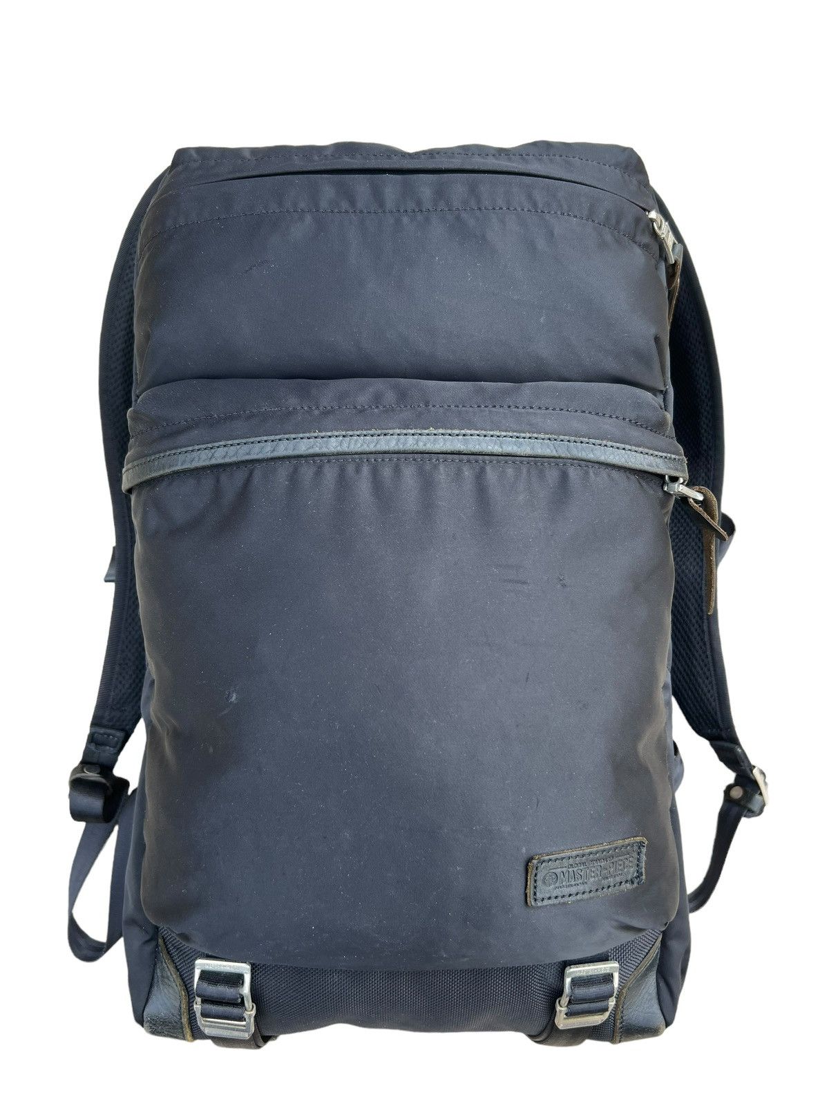 MasterPiece Vintage Masterpiece Japan Black Nylon Leather Backpack Bag Size ONE SIZE - 5 Thumbnail