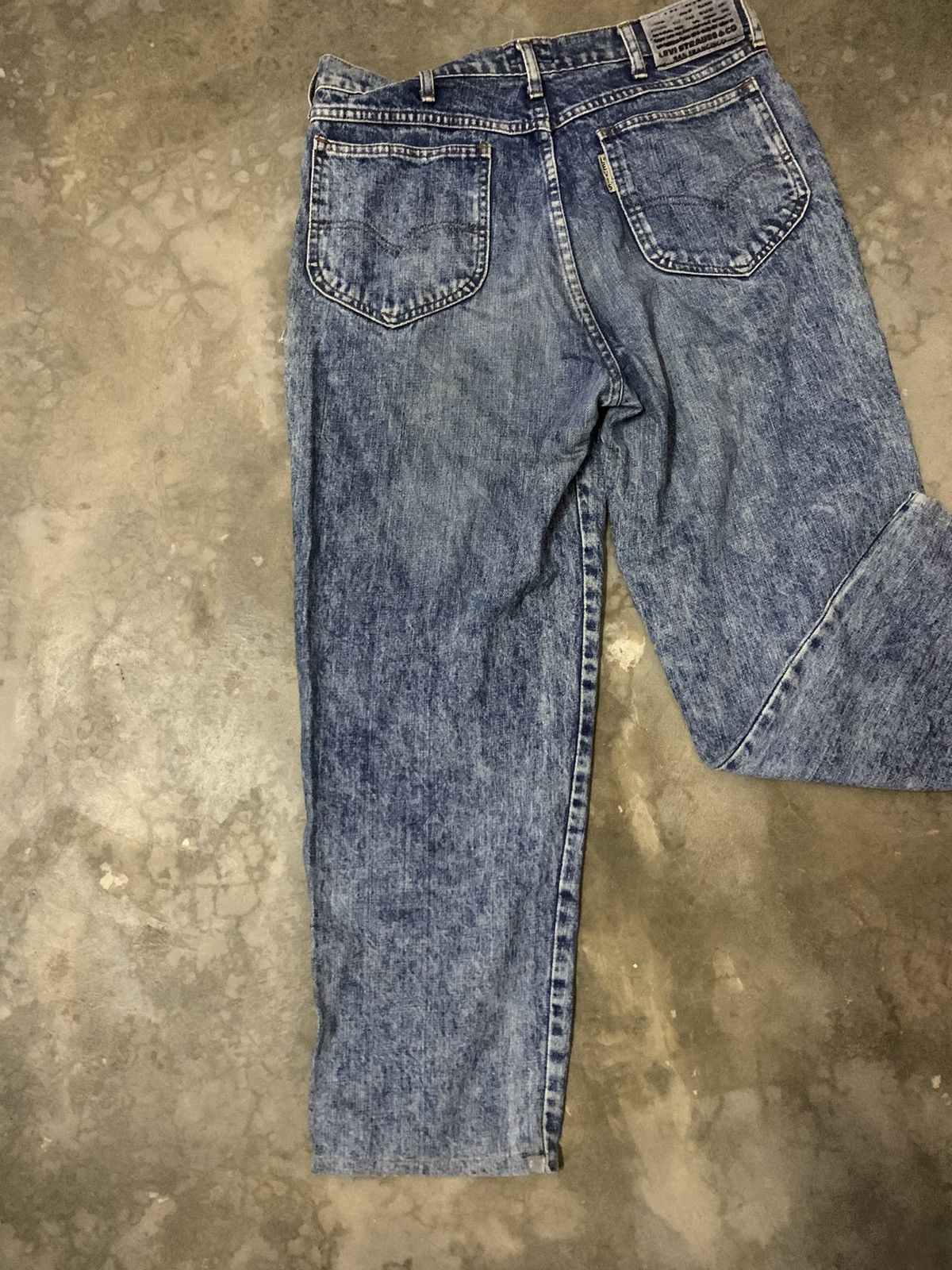 Japanese Brand × Levi's × Levi's Vintage Clothing Vintage Levis Acid Wash Denim Jeans Size US 33 - 12 Thumbnail