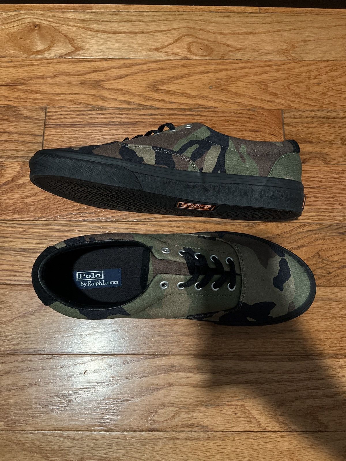 Polo Ralph Lauren Keaton Camo Canvas Sneaker Size US 13 / EU 46 - 1 Thumbnail