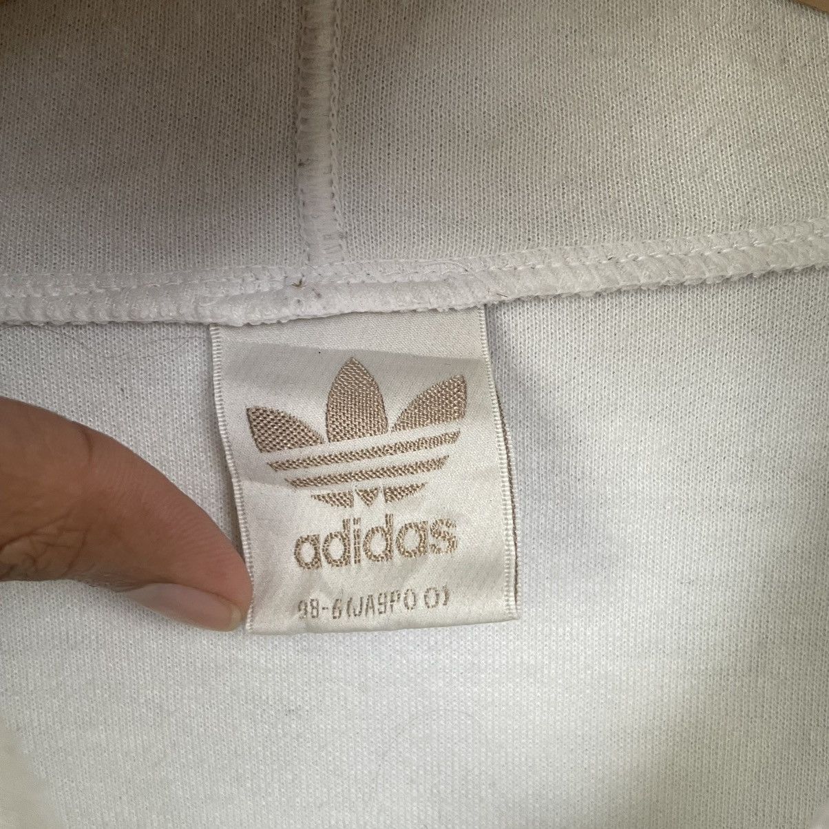 Adidas × Vintage Vintage 1990s Adidas Adicolour Pullover Hoodie Size US L / EU 52-54 / 3 - 5 Thumbnail
