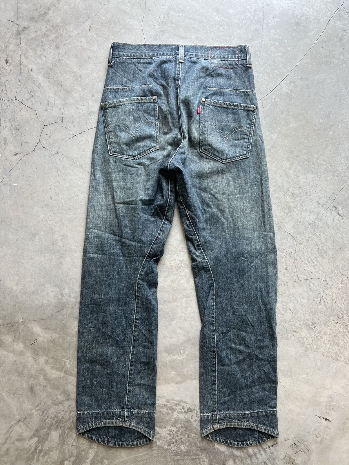 Levi's Levis Engineered Twisted Jeans Tag W28 Actual 28x29.5 Size US 28 / EU 44 - 4 Thumbnail