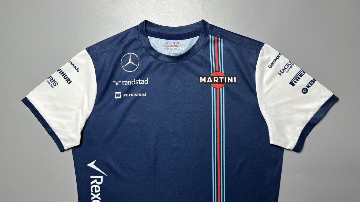 Mercedes-Benz HACKETT WILLIAMS MARTINI MERCEDES RACING CREW PIT T-SHIRT Size US L / EU 52-54 / 3 - 2 Thumbnail