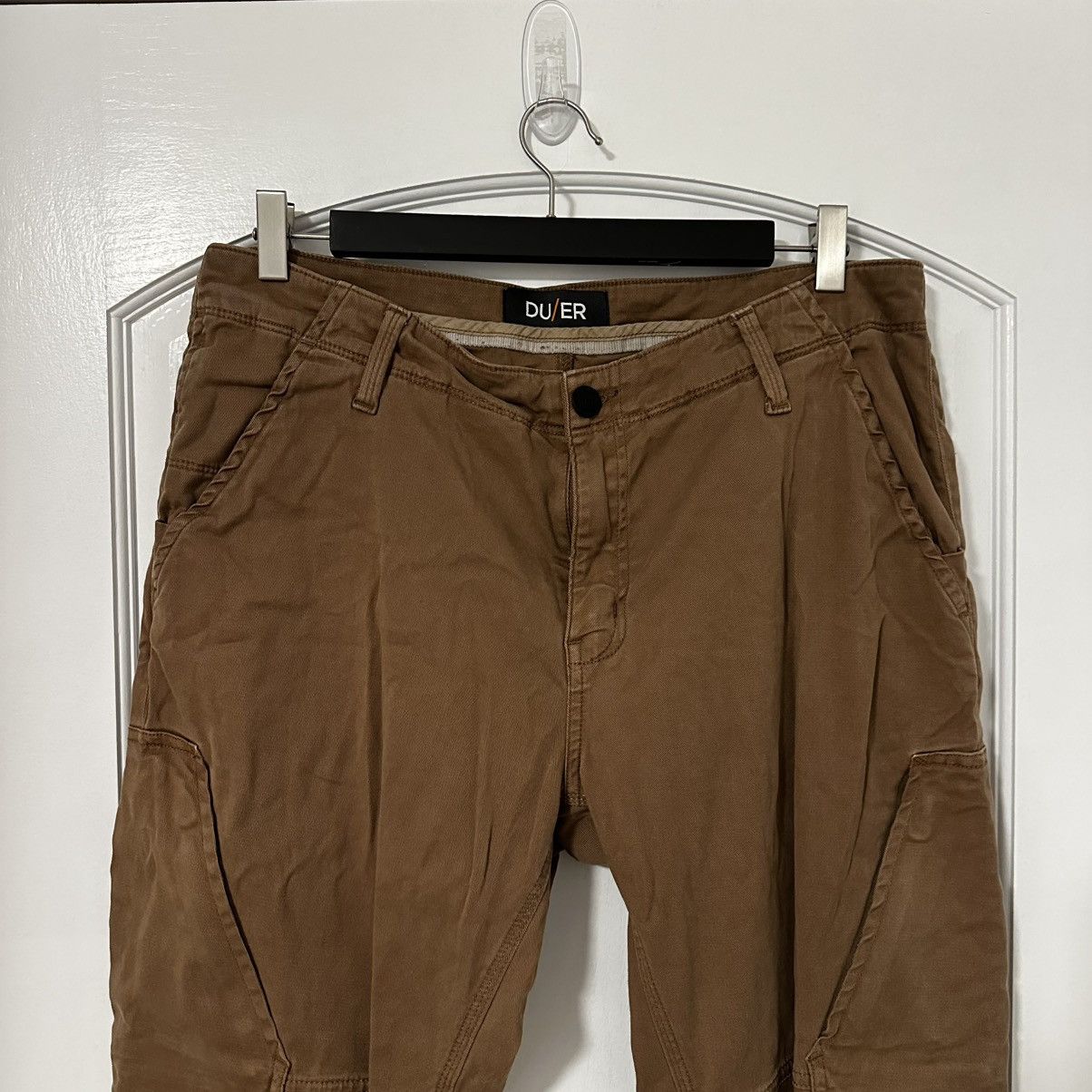 DUER Duer Live Free Adventure Cargo Pants Khaki Brown Size US 36 / EU 52 - 2 Thumbnail