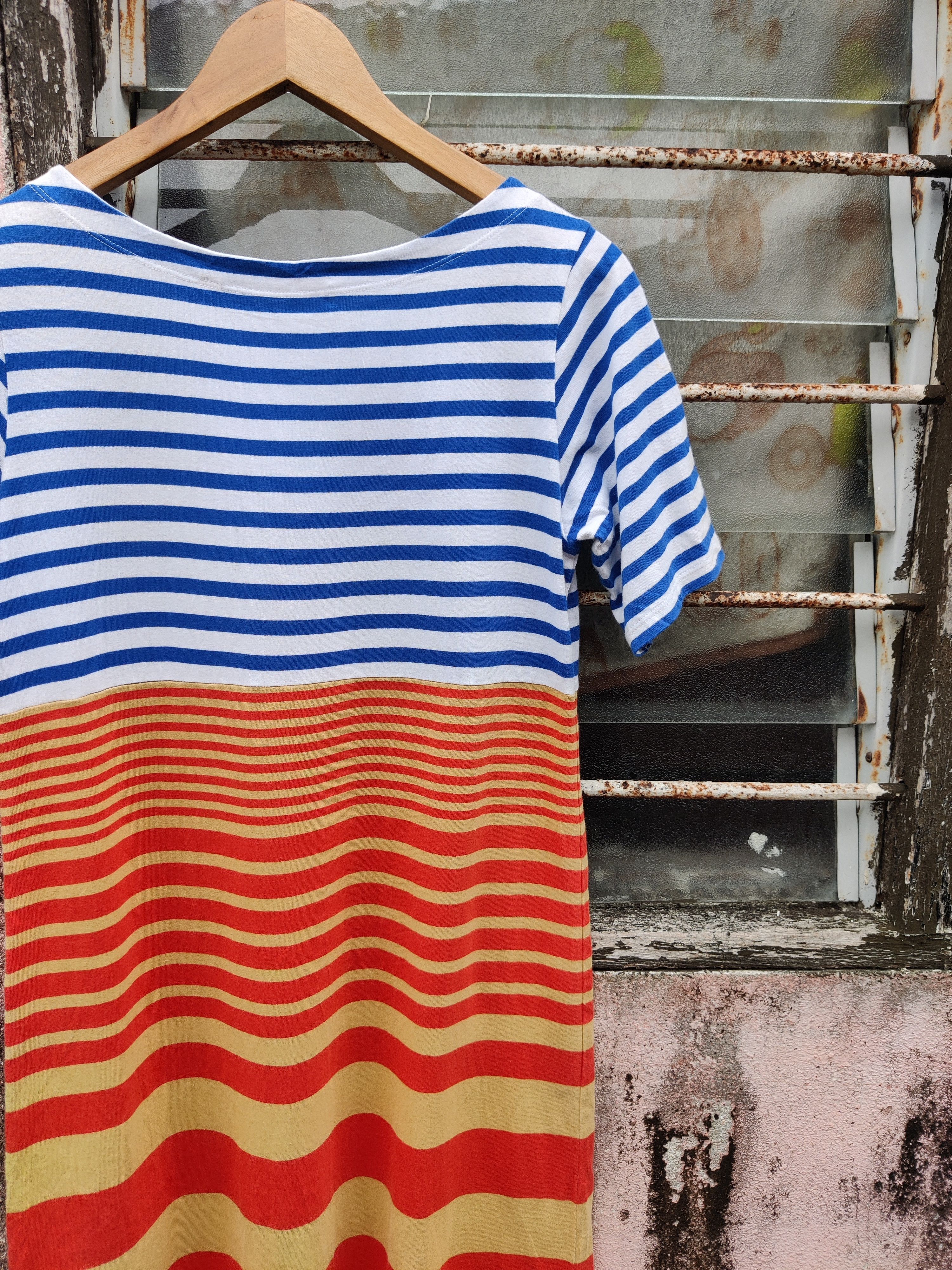 Marni × Uniqlo Vintage Marni x Uniqlo Stripes Dress Size M / US 6-8 / IT 42-44 - 5 Thumbnail