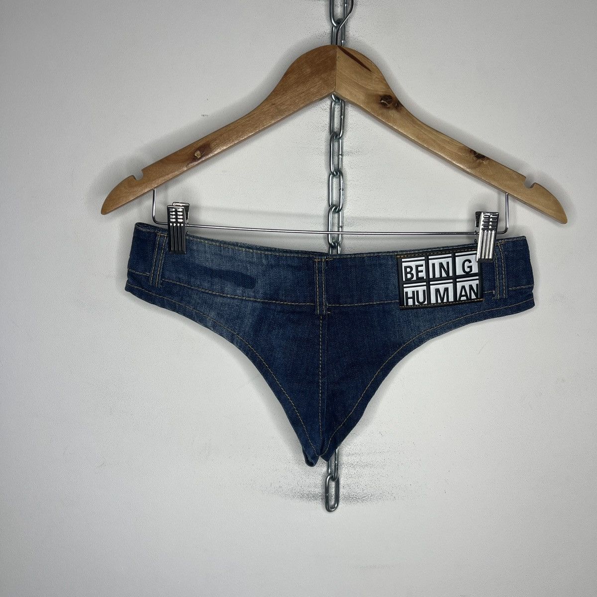 Miss Sixty Vintage Y2K Miss Sixty Style Denim Hot Pants Mini Shorts Size 28" / US 6 / IT 42 - 2 Thumbnail
