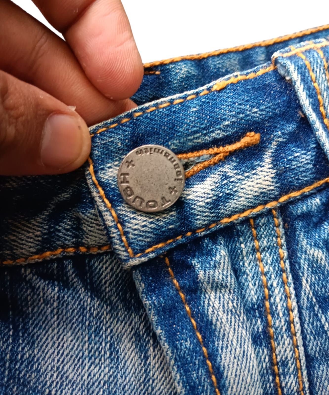 If Six Was Nine Double layered Tough jeans Smith distressed vintage jeans Size US 32 / EU 48 - 12 Thumbnail