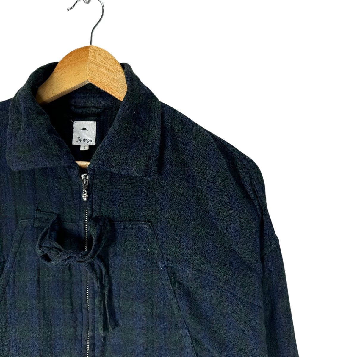 Designer × Japanese Brand ❄️JIPIJAPA KAGA JAPAN TARTAN ZIPPER JACKET Size US L / EU 52-54 / 3 - 6 Thumbnail
