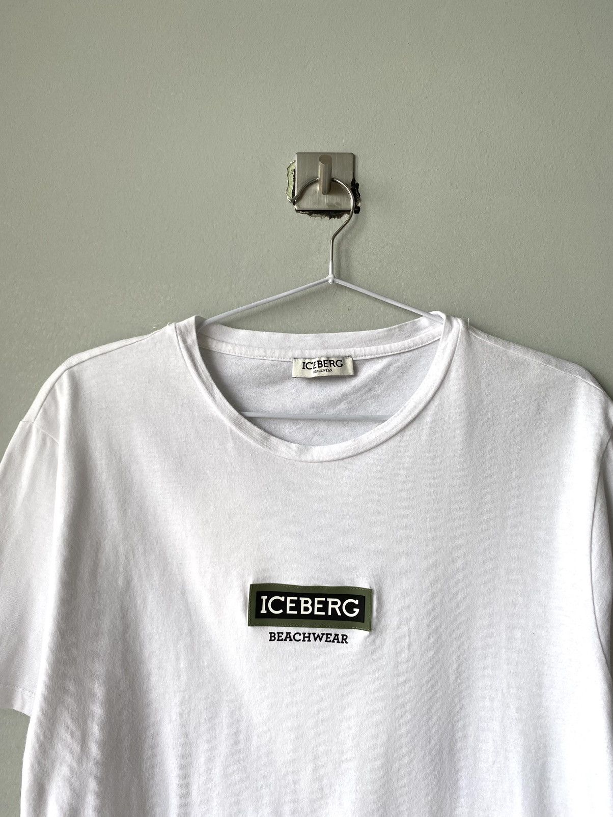 Iceberg Iceberg Big Print T Shirt Luxury Tee Size US XXL / EU 58 / 5 - 3 Thumbnail
