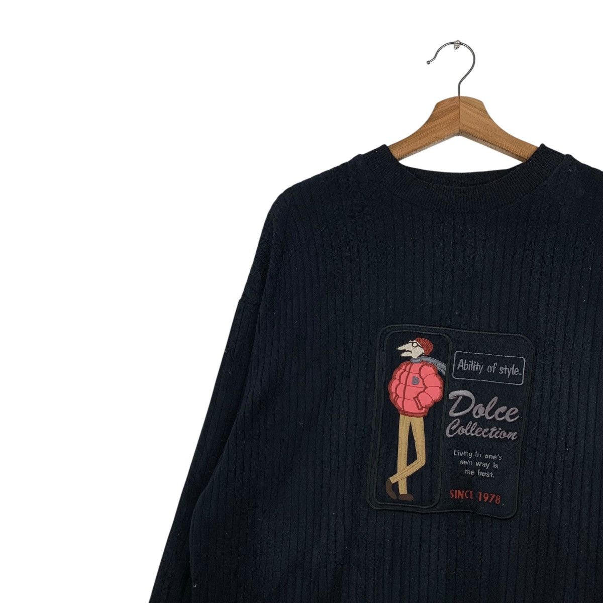Japanese Brand DOLCE Japan Ability of Style Crewneck Sweatshirt #2049-C89 Size US L / EU 52-54 / 3 - 6 Thumbnail