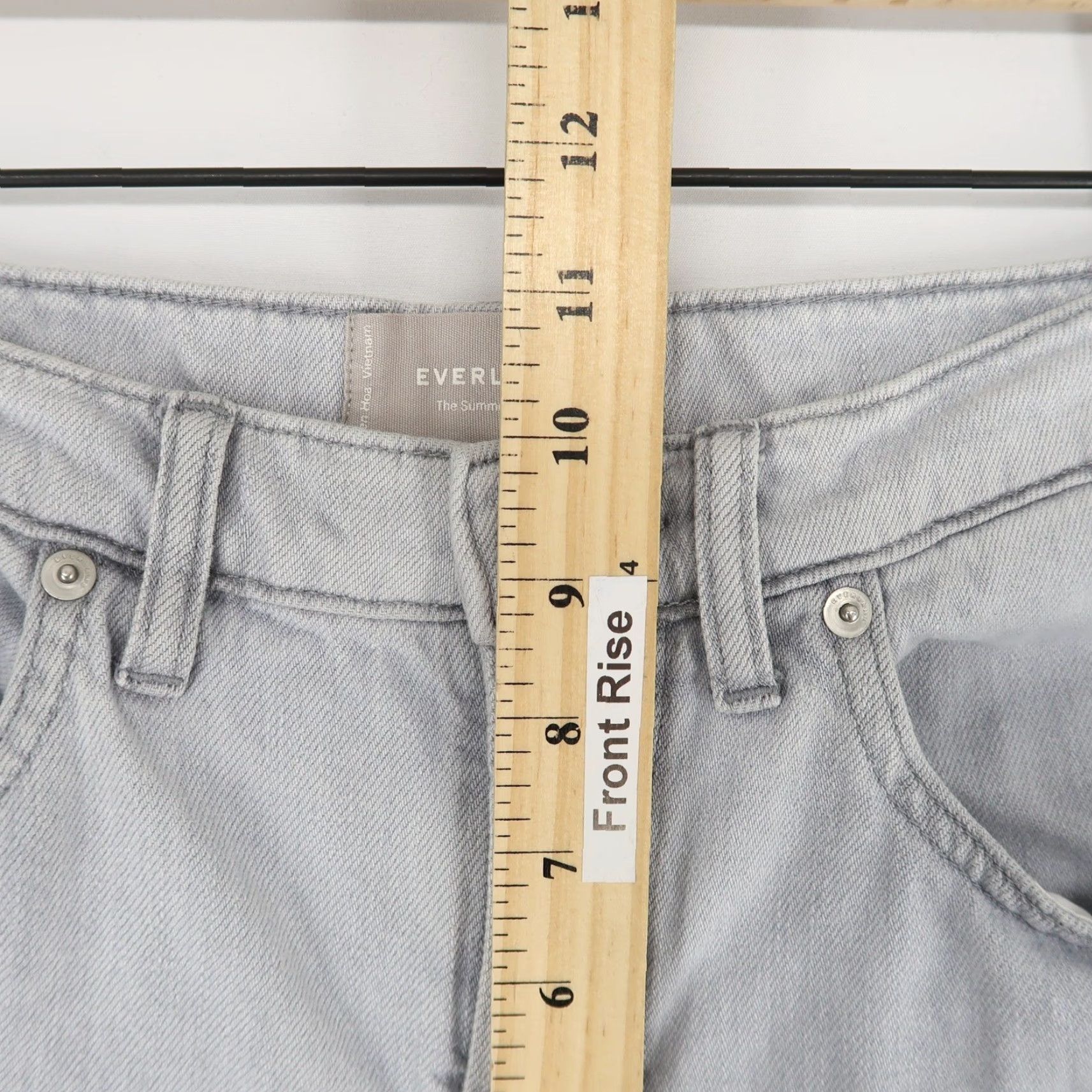 Everlane Everlane Jeans Womens 28 Regular Gray 100% Cotton Denim Size 28" / US 6 / IT 42 - 5 Thumbnail