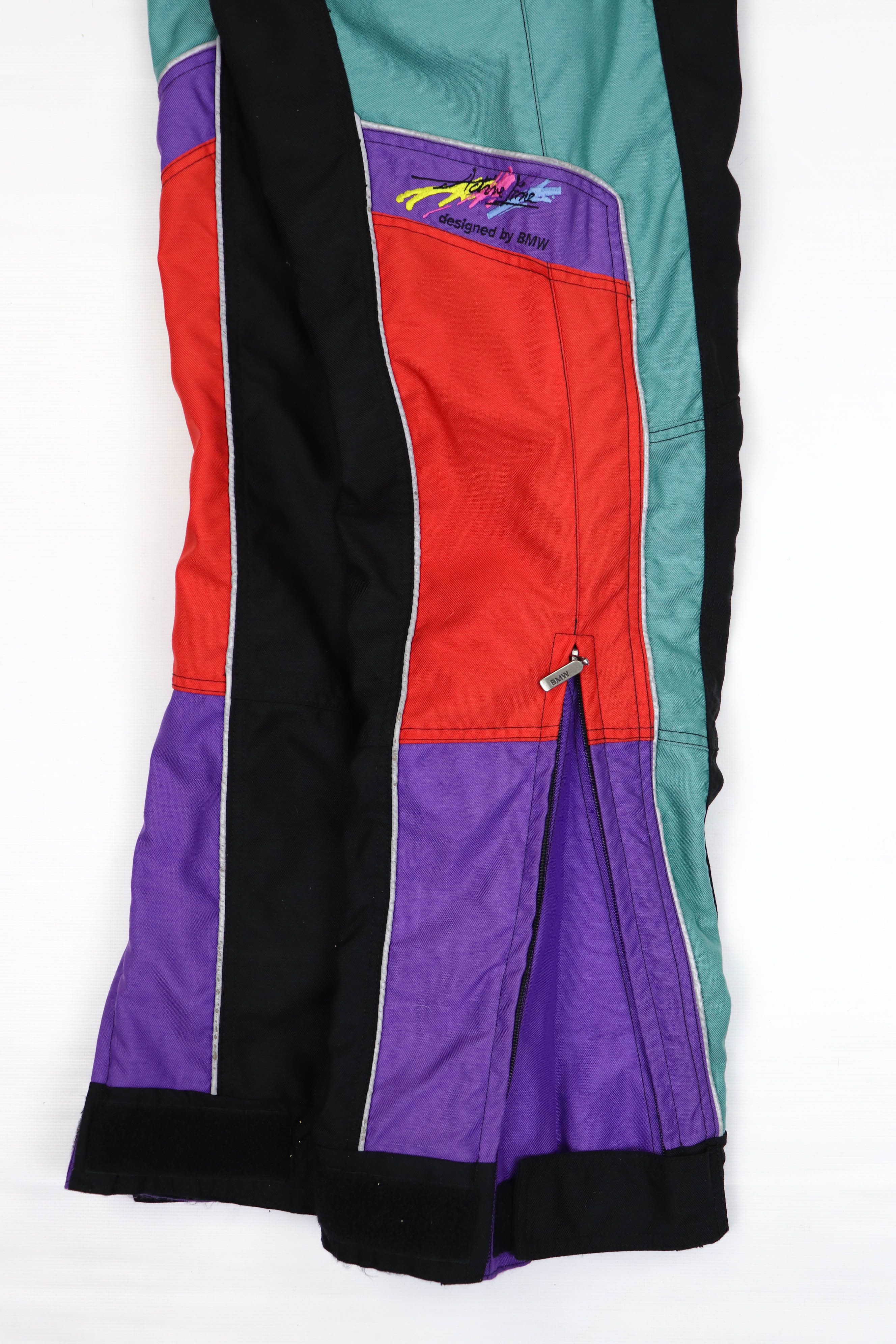 BMW BMW Vintage 90s Gore-Tex Nylon Snowboard Snow Ski Pants Size 26" / US 2 / IT 38 - 5 Thumbnail