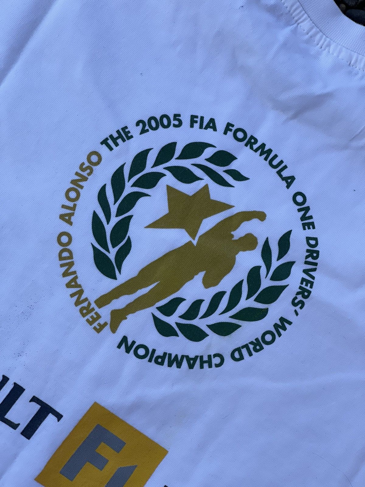 Formula 1 2005 Renault Fernando Alonso formula 1 vintage t-shirt Size US L / EU 52-54 / 3 - 3 Thumbnail
