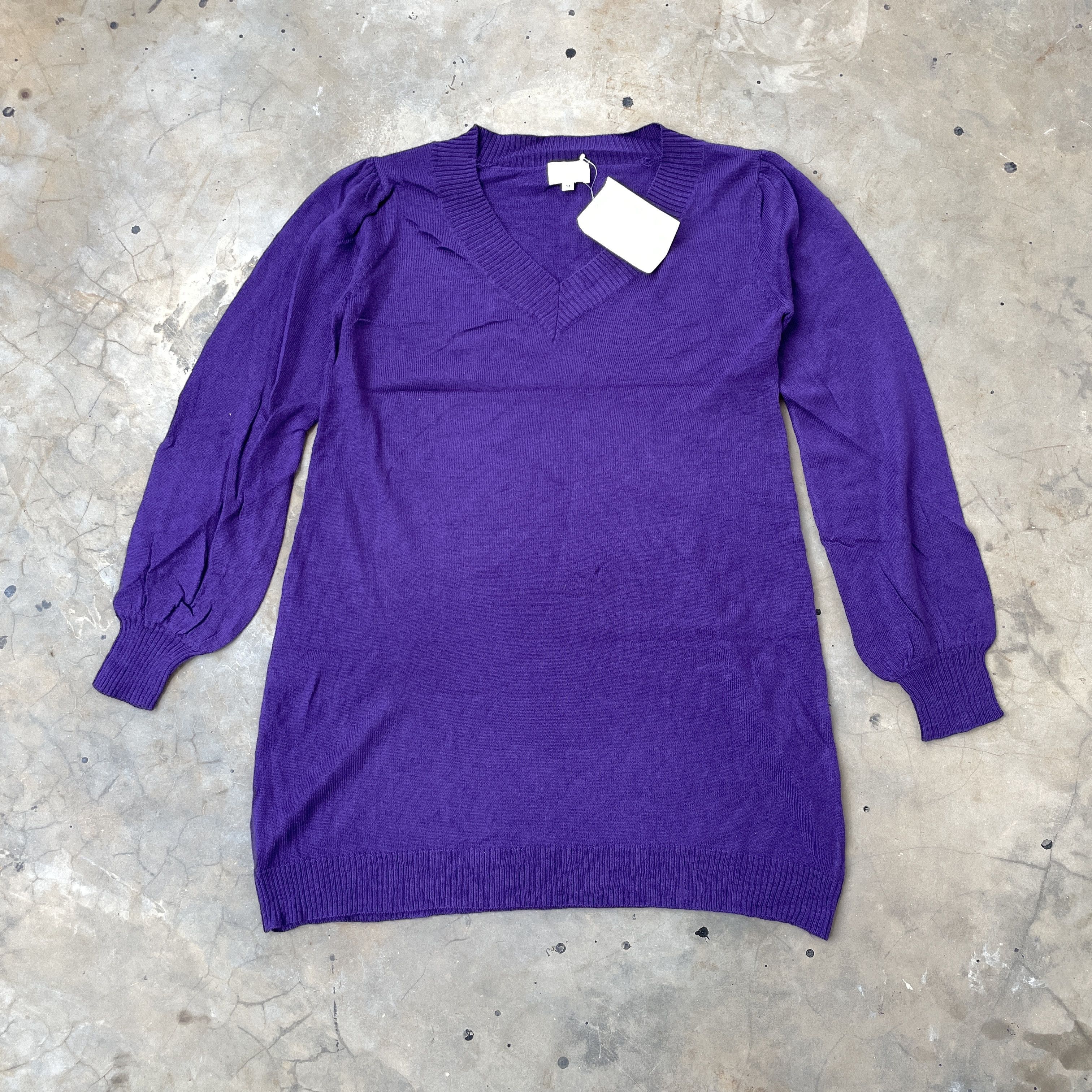 Japanese Brand Emma James V Neck Sweater Knit With Tag Size M / US 6-8 / IT 42-44 - 1 Thumbnail