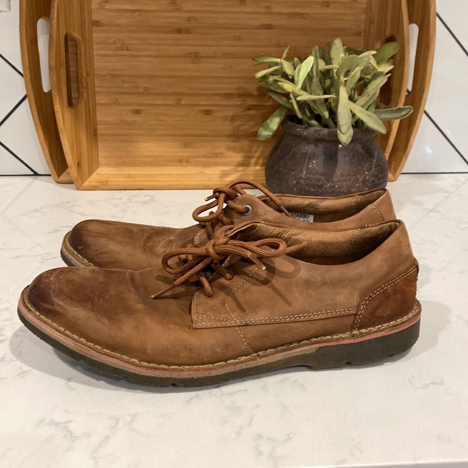 Clarks Clarks Collection Edgewick Plain Oxford Comfort leather 13 Size US 13 / EU 46 - 4 Thumbnail