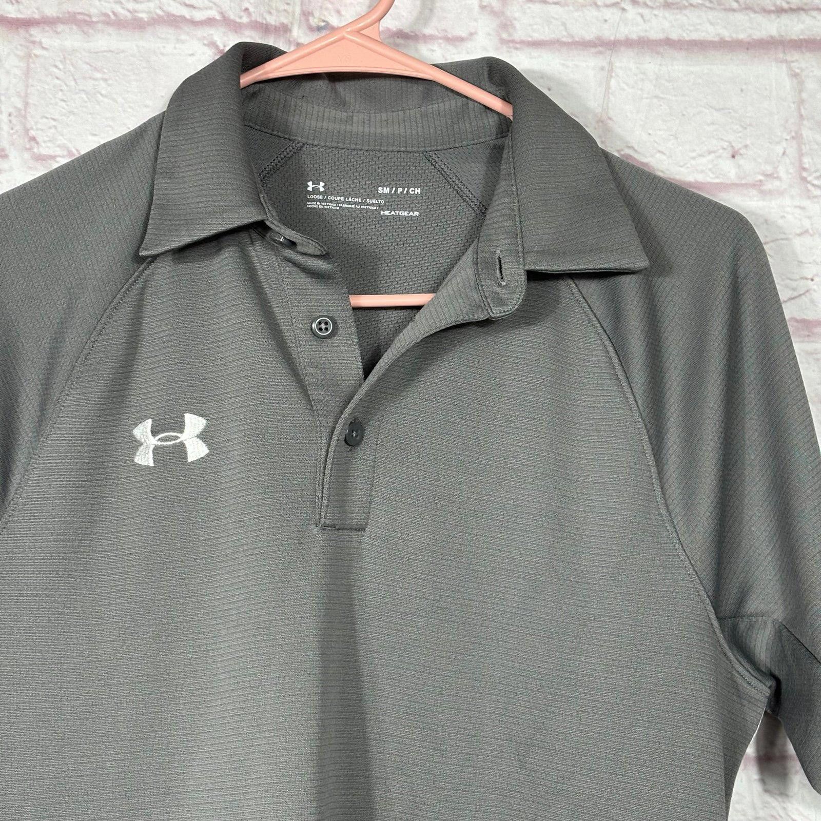 Under Armour Under Armour Men's Gray Polo Shirt Size Small Size US S / EU 44-46 / 1 - 3 Thumbnail