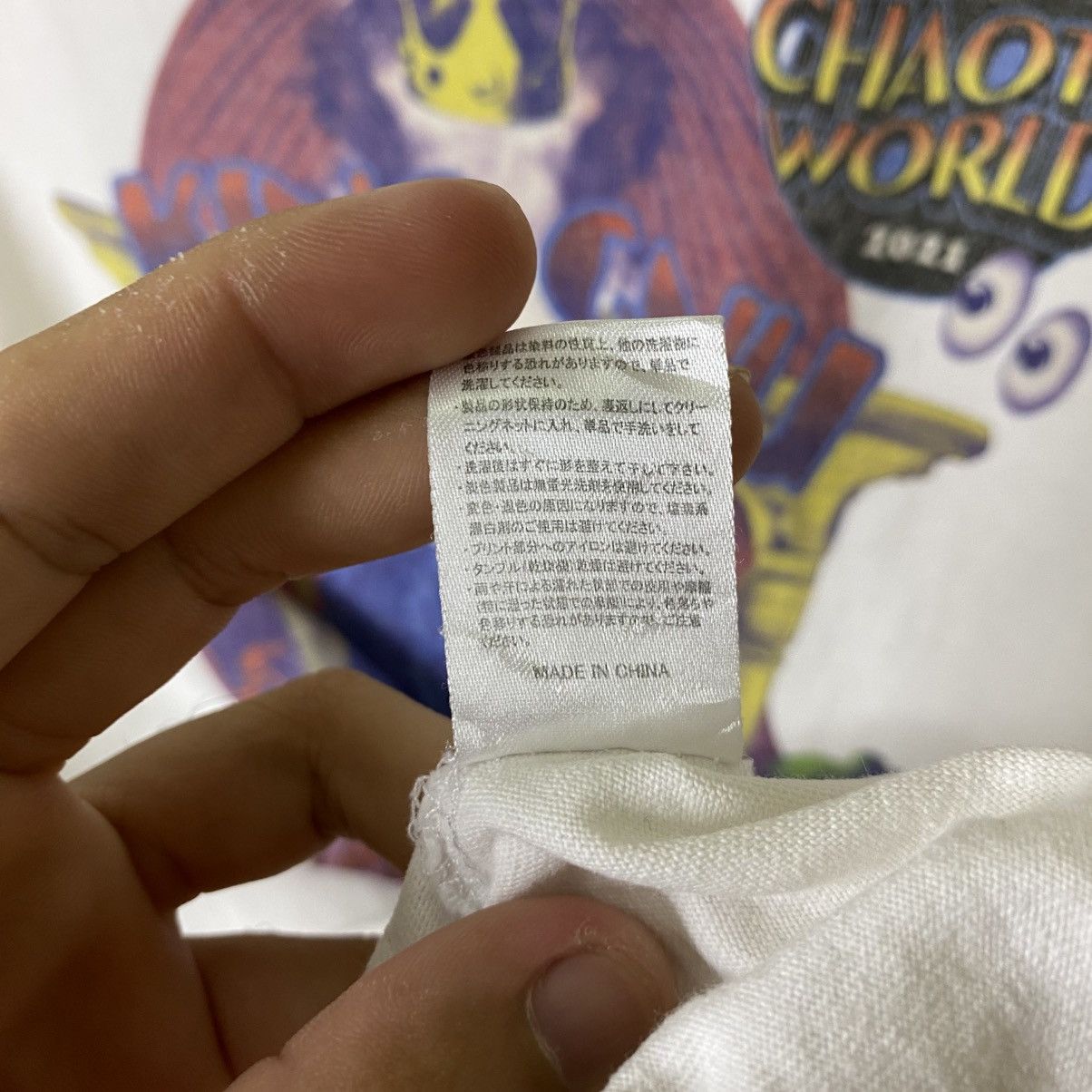 Band Tees Japanese Punk Band King GNU Tokyo Chaotic World Concert Tee Size US M / EU 48-50 / 2 - 6 Thumbnail