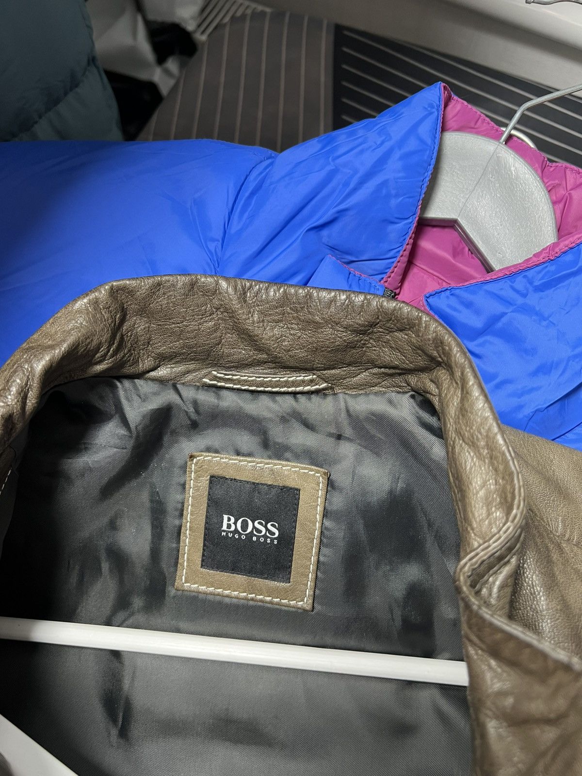 Hugo Boss 🧥 HUGO BOSS Genuine Leather Jacket – Size IT 48 M Size US M / EU 48-50 / 2 - 13 Thumbnail