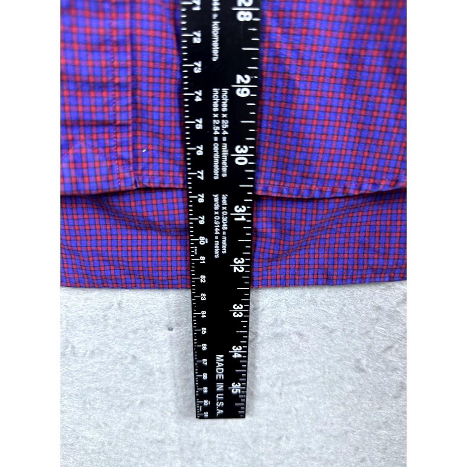 Ralph Lauren Ralph Lauren Shirt Mens XL Purple Check Custom Fit Button Down Long Sleeve Pony Size US XL / EU 56 / 4 - 5 Thumbnail