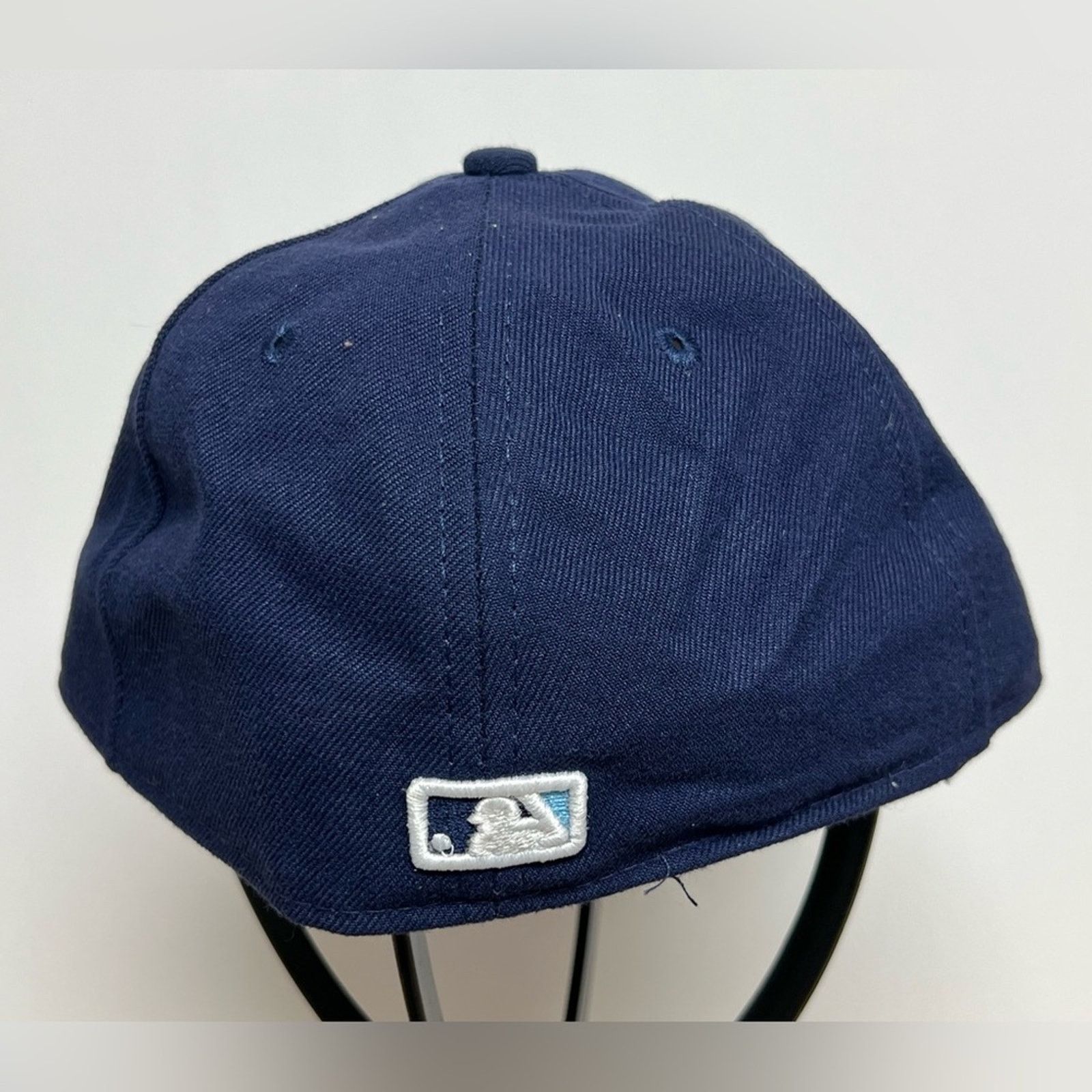 New Era Tampa Bay Rays Hat New Era 59Fifty On Field Fitted 7 1/2 Size ONE SIZE - 4 Thumbnail