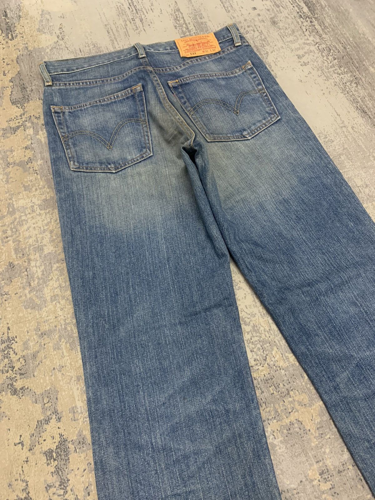 Levi's VTG Y2K Levi's Japan 533 Loose Straight Leg Jeans Cotton Size US 32 / EU 48 - 10 Thumbnail