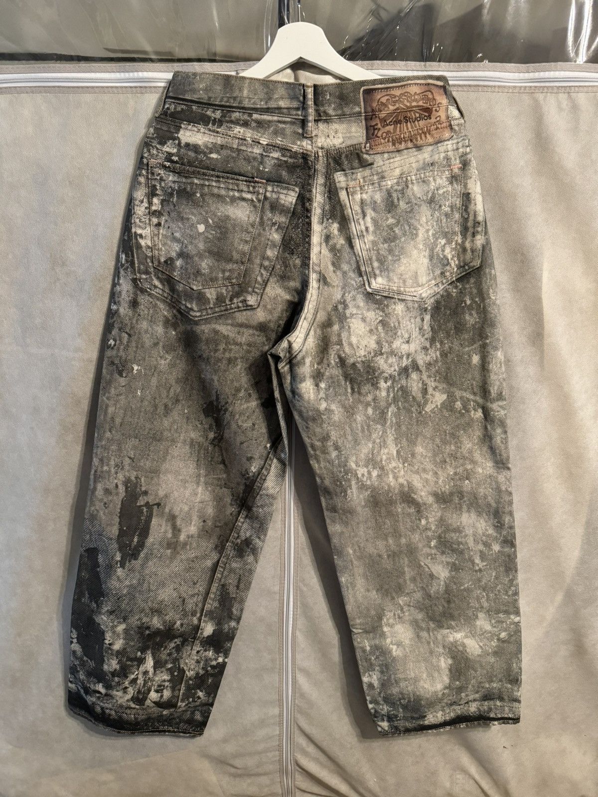 Acne Studios 1981M cold gray 46 Acne Studios Men's' 1981 Jeans in